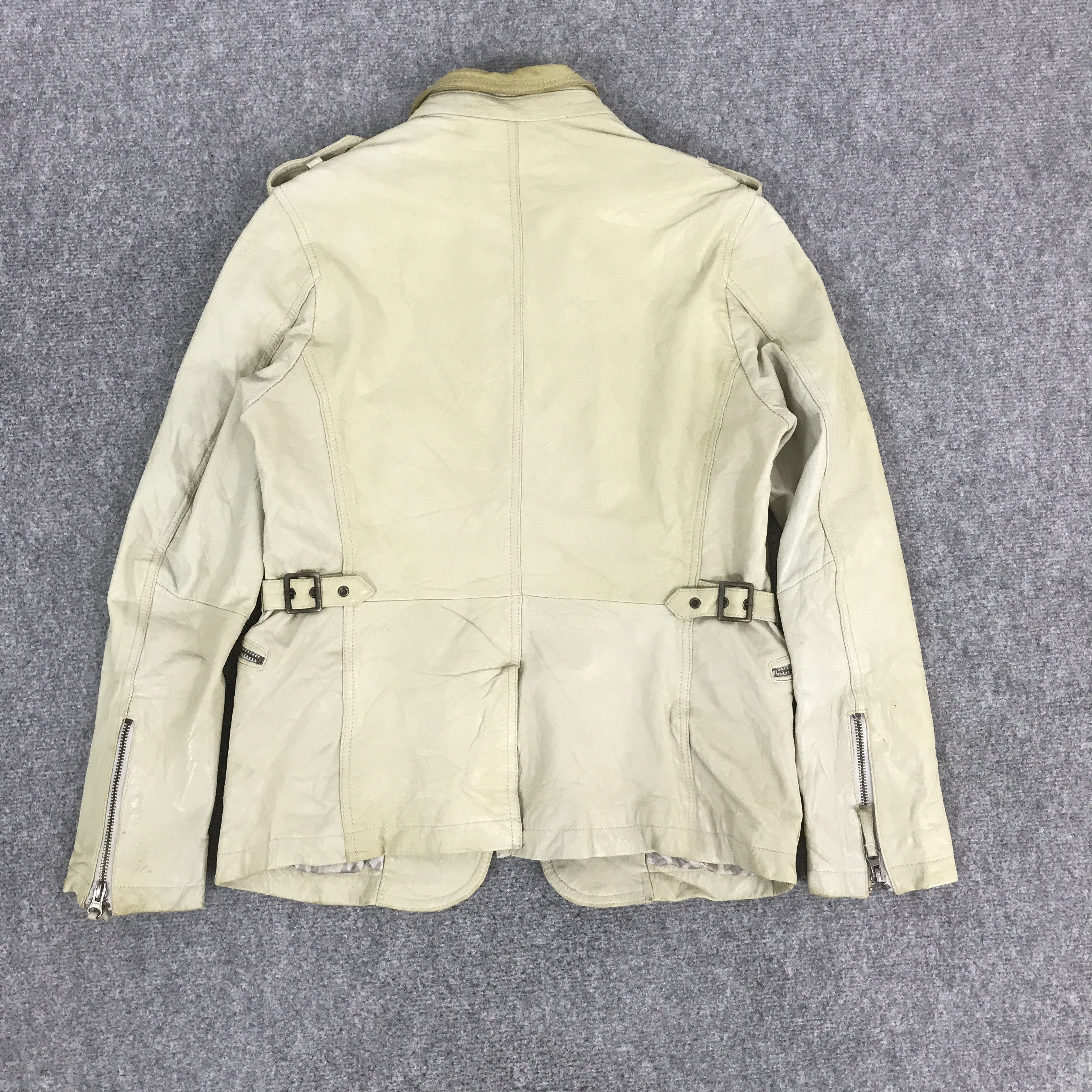 Japanese Brand CUSTOM CULTURE LEATHER PUNK JAPAN JACKET K52B24 Size US L / EU 52-54 / 3 - 3 Thumbnail