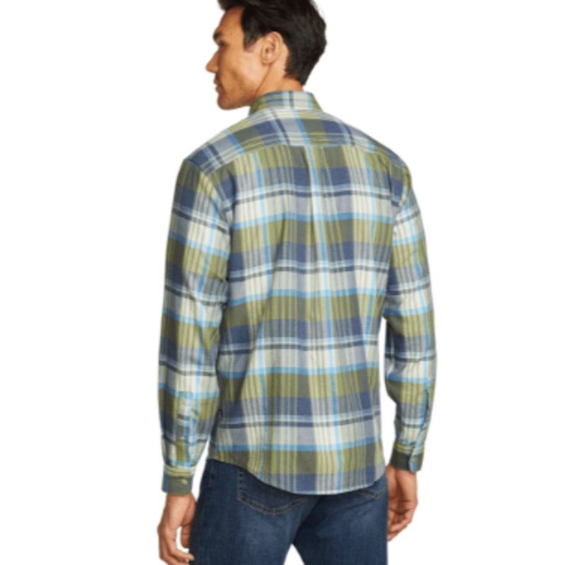Eddie Bauer New Eddie Bauer Mens Small Green Plaid Button Down Shirt Size US S / EU 44-46 / 1 - 3 Thumbnail