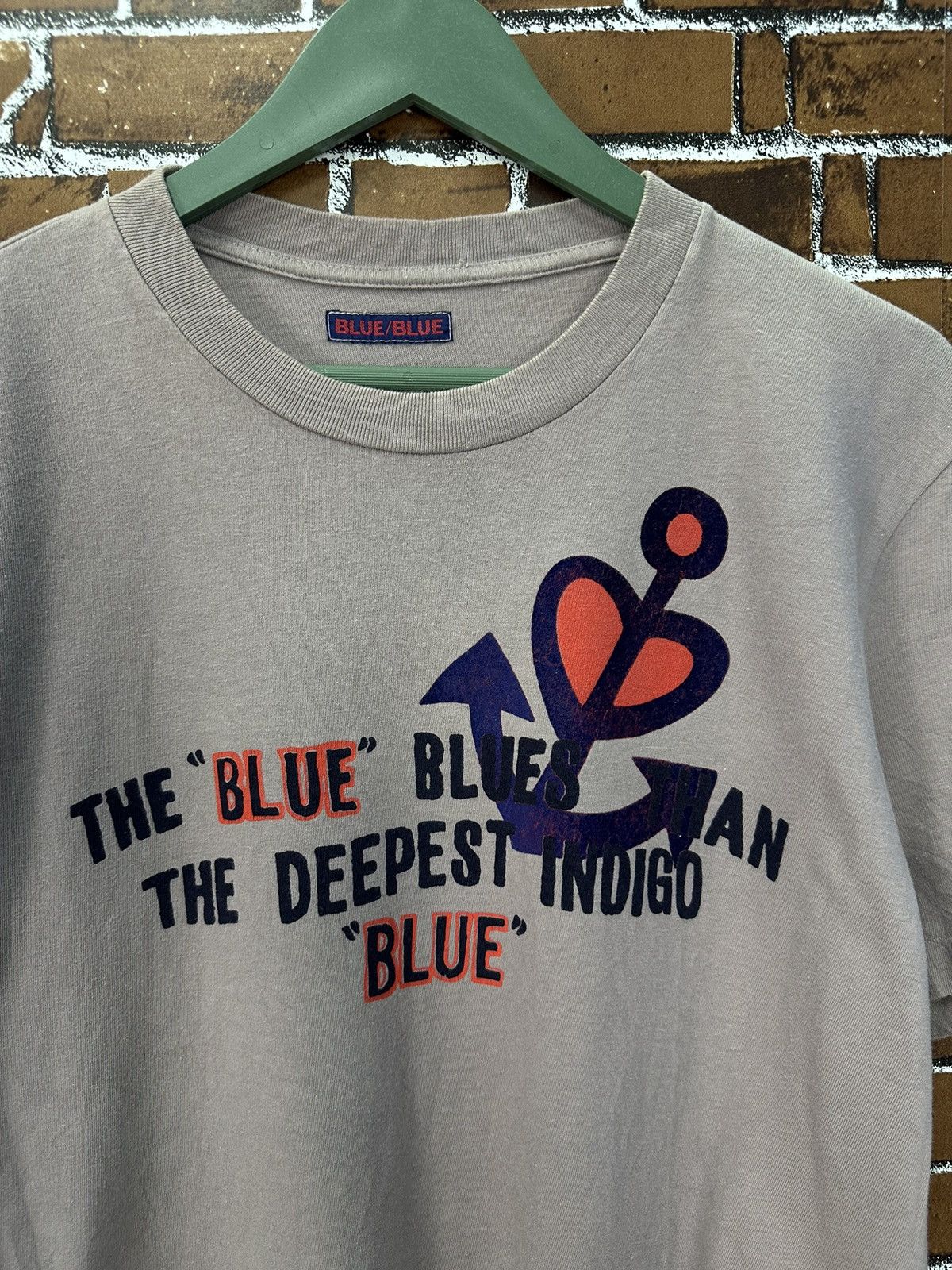 Blue Blue Japan Vintage Blue Blue Japan Tshirt A946 Size US M / EU 48-50 / 2 - 2 Thumbnail