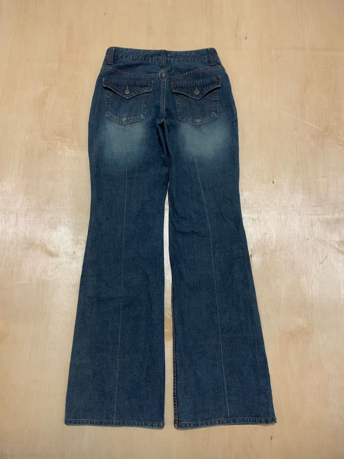 14th Addiction × 20471120 × Japanese Brand Vintage Flare Jeans Ecox Eco-Lifestyle Bootcut Size US 29 - 1 Thumbnail