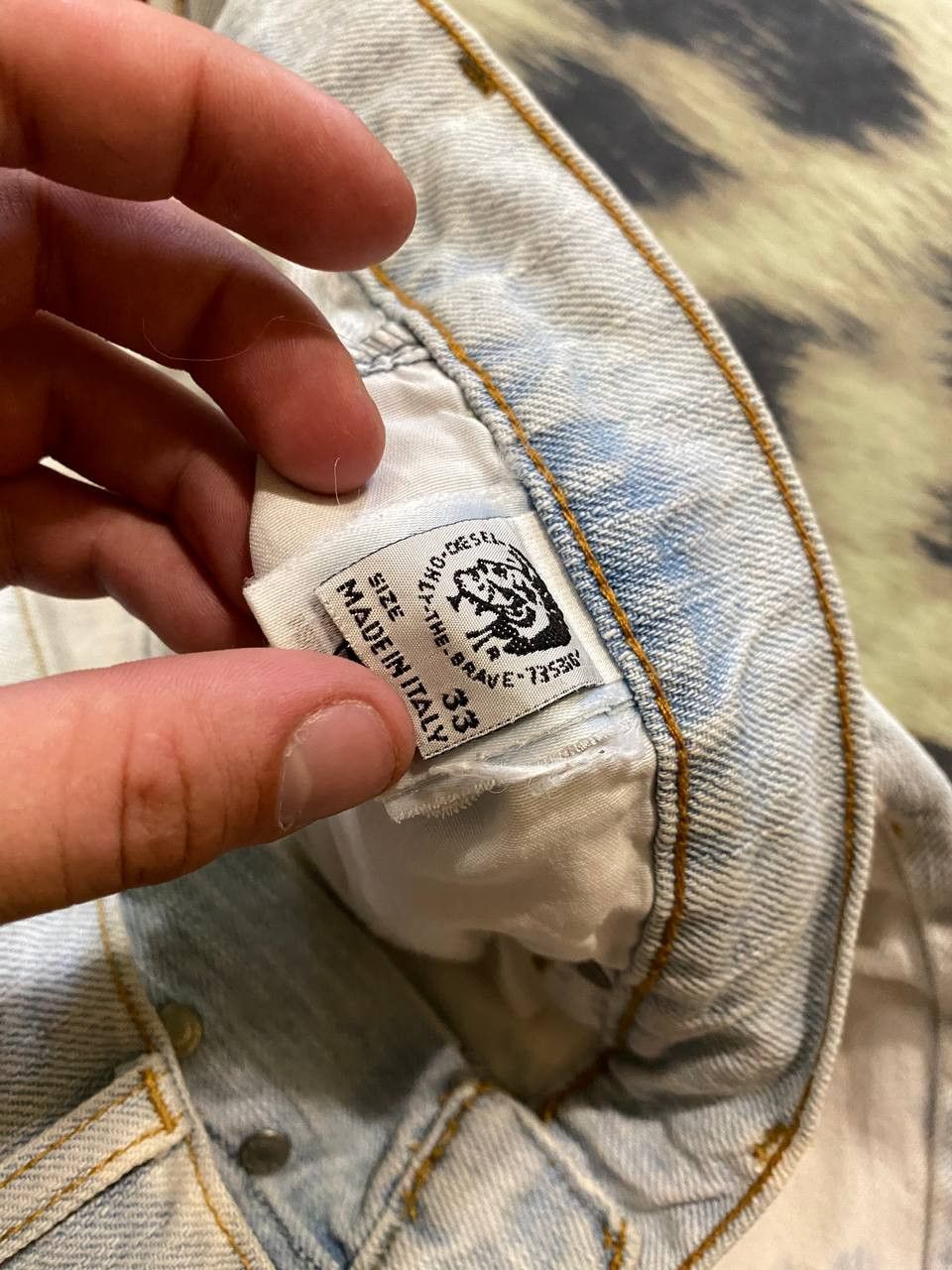 Diesel Y2K Diesel Vintage jeans shorts streetwear Size US 33 - 3 Thumbnail