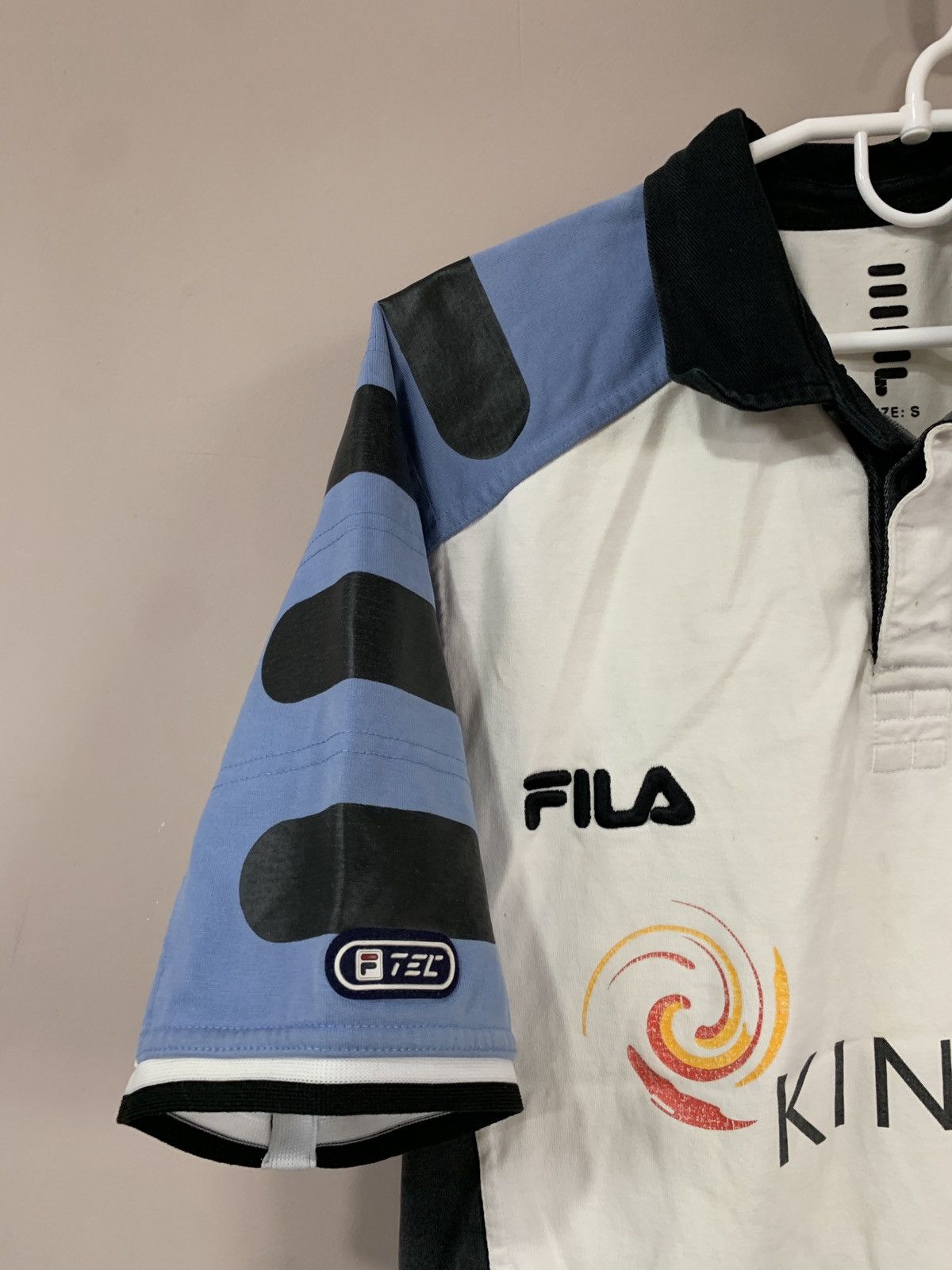 Fila × Vintage Cardiff RFC 1999 Home Rugby Shirt Vintage Fila Jersey Size S Size US S / EU 44-46 / 1 - 4 Thumbnail