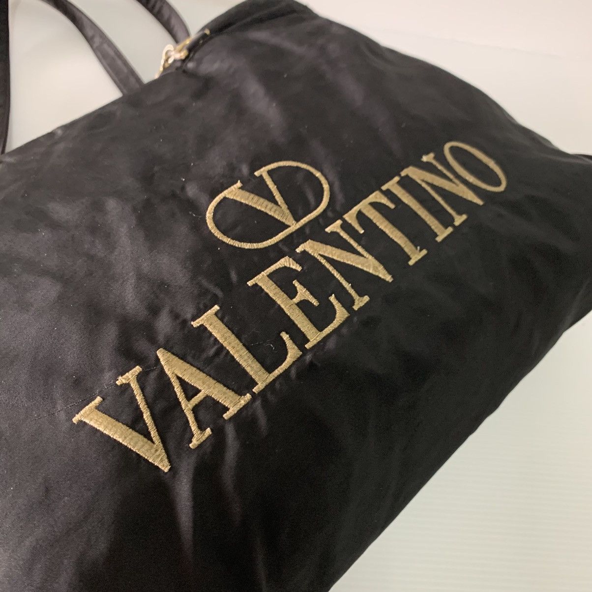 Valentino Valentino Black Tote Bag Size ONE SIZE - 4 Thumbnail