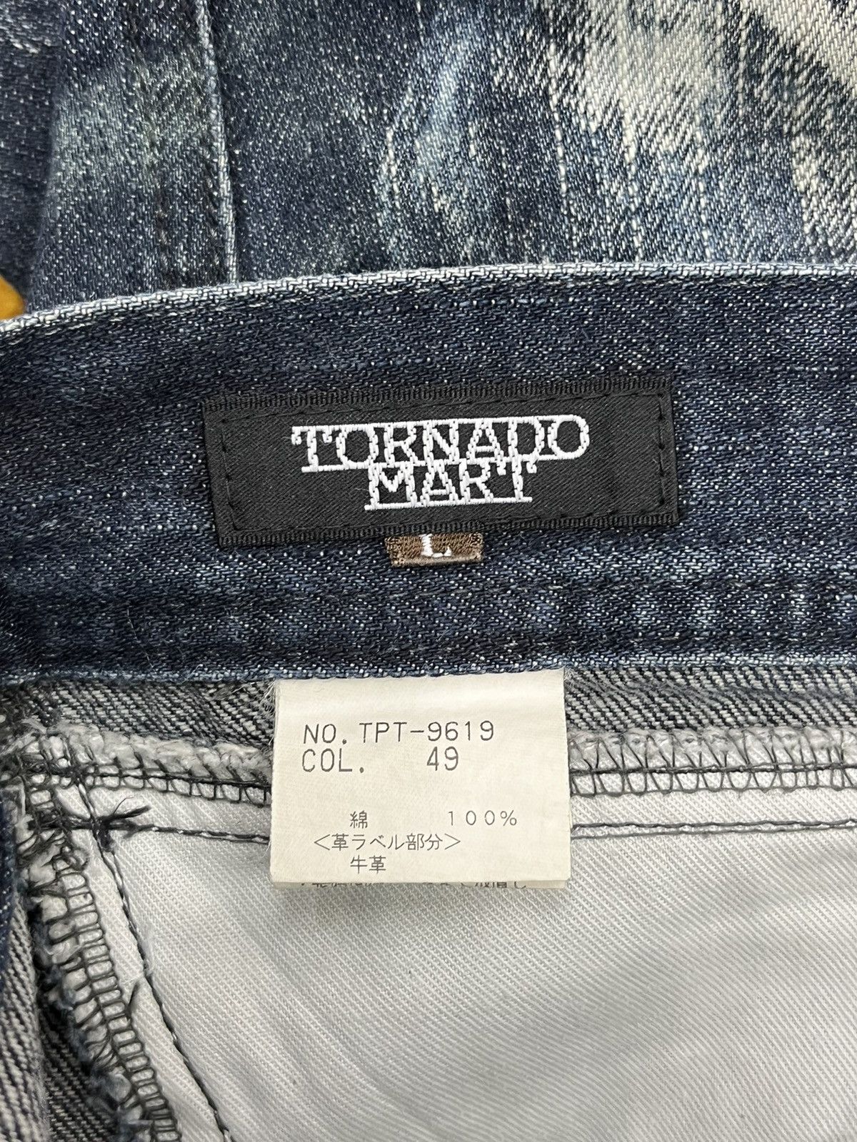 Tornado Mart 🔥TORNADO MART JAPAN Acid Wash Low Rise Slim Fit Long Jeans Size US 31 - 12 Thumbnail