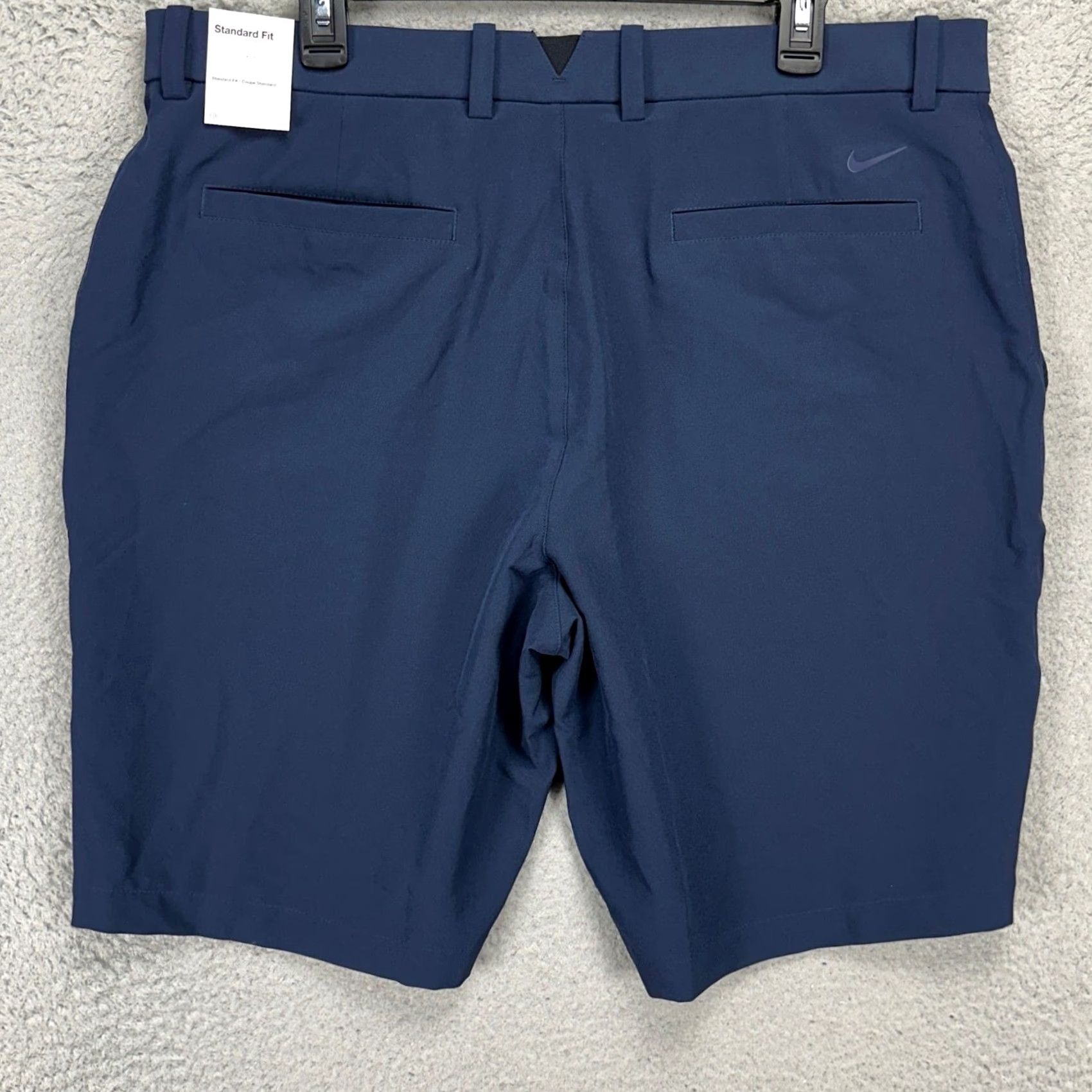 Nike Nike Golf Dri-Fit Men Chino Shorts 38 Blue Performance Tech Stretch Standard NEW Size US 38 / EU 54 - 3 Thumbnail
