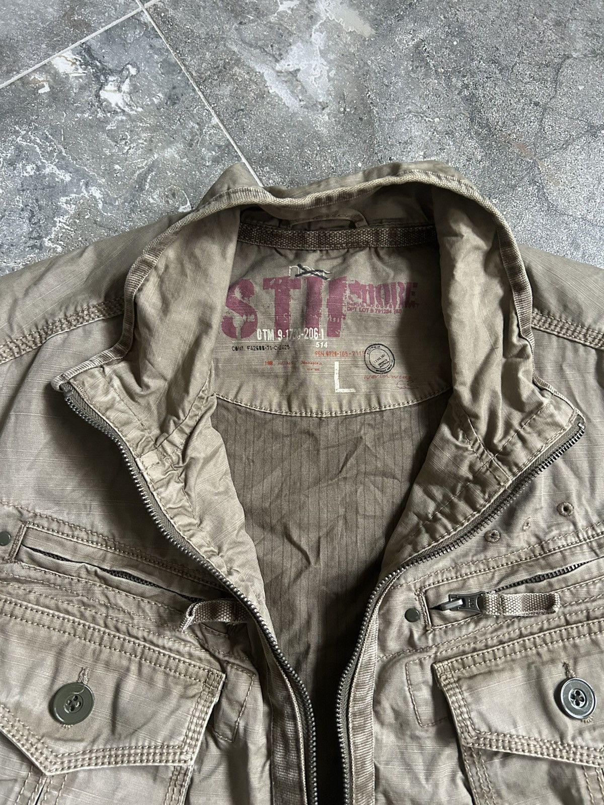 Japanese Brand × Vintage Vintage Japanese Style Y2K Distressed Grunge Jacket Size US L / EU 52-54 / 3 - 7 Thumbnail