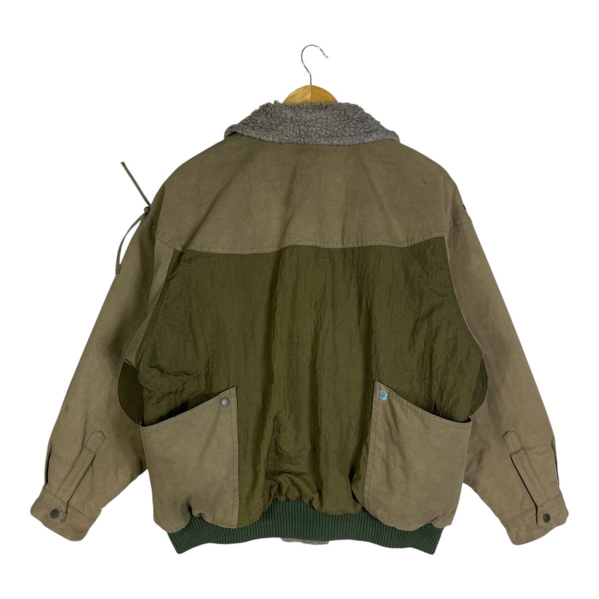 Issey Miyake Vintage Henri Luc chapuis Hybrid Military Bomber Jacket Size US M / EU 48-50 / 2 - 2 Thumbnail