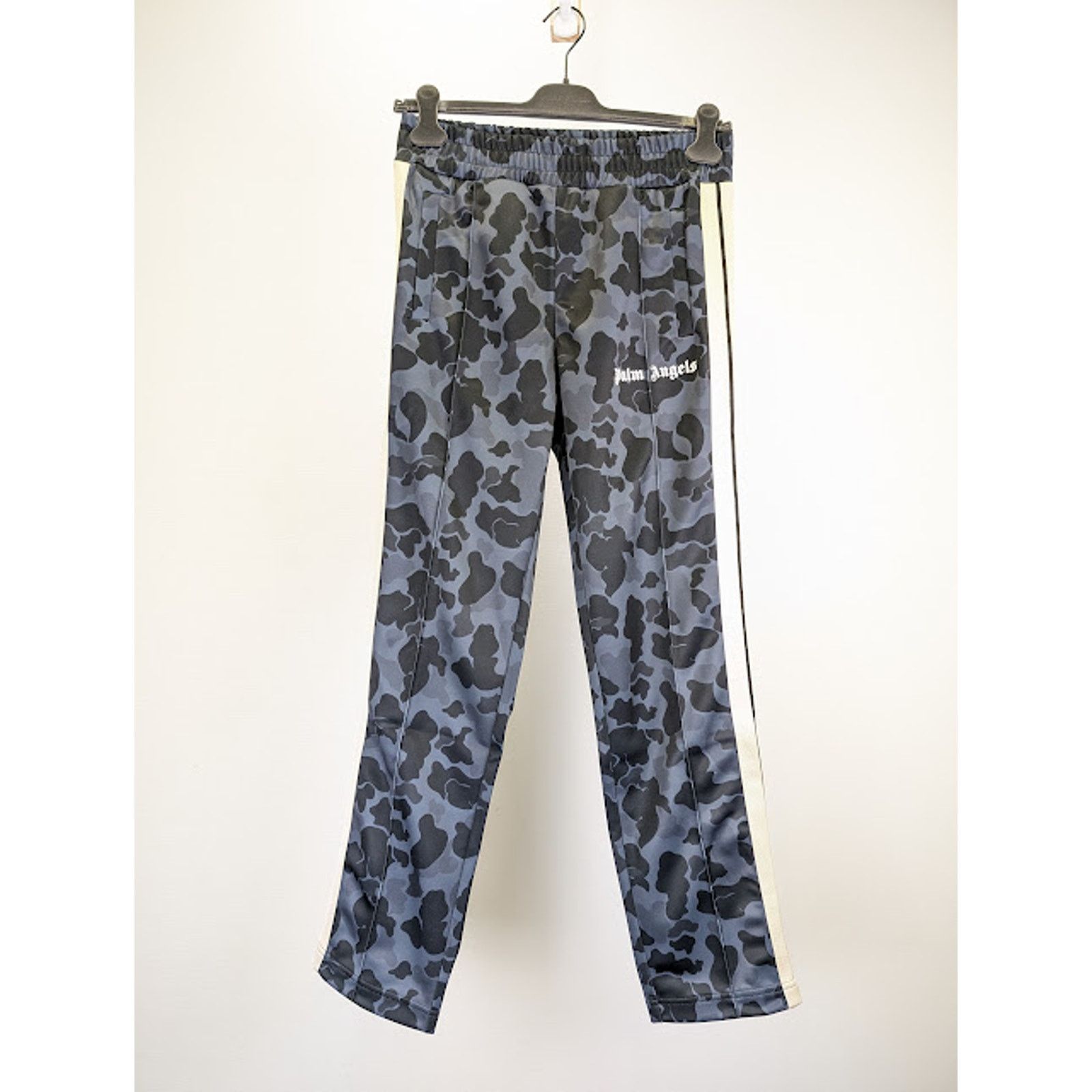 Palm Angels o1rshd1 Night Camo Track Pant in Black / White Size US 34 / EU 50 - 1 Thumbnail
