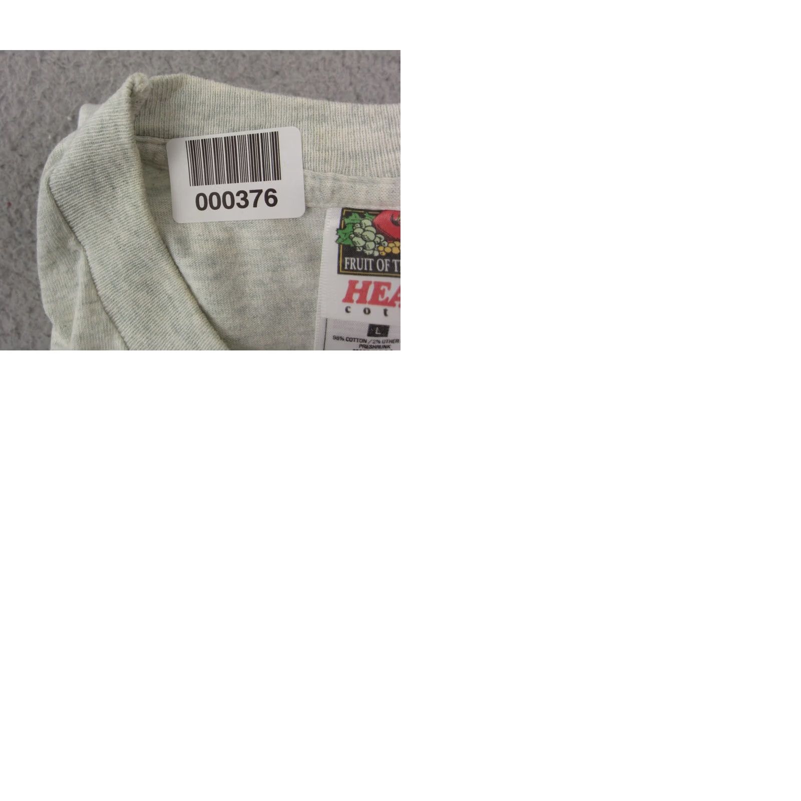 Fruit Of The Loom Vintage Farmer Shirt Mens Large Gray Single Stitch Made in USA Smells Like Money Size US L / EU 52-54 / 3 - 9 Thumbnail