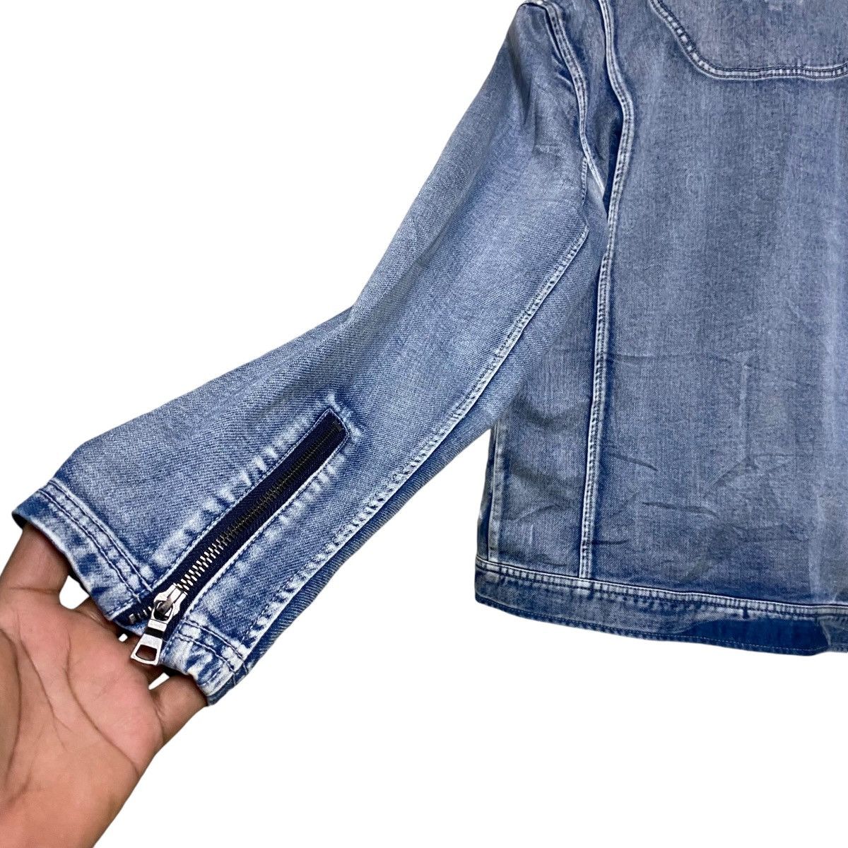 GOSTAR DE FUGA CavariA Denim Double Collar Jacket Size US M / EU 48-50 / 2 - 11 Thumbnail