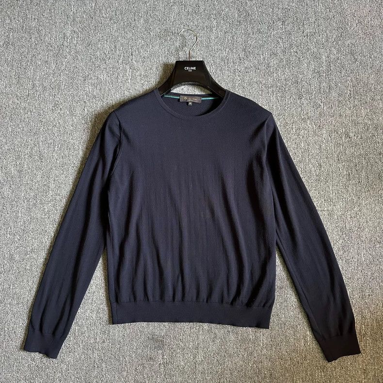 Loro Piana Loro Piana Solid color sweater 2502-Nextarrow Size US S / EU 44-46 / 1 - 1 Thumbnail