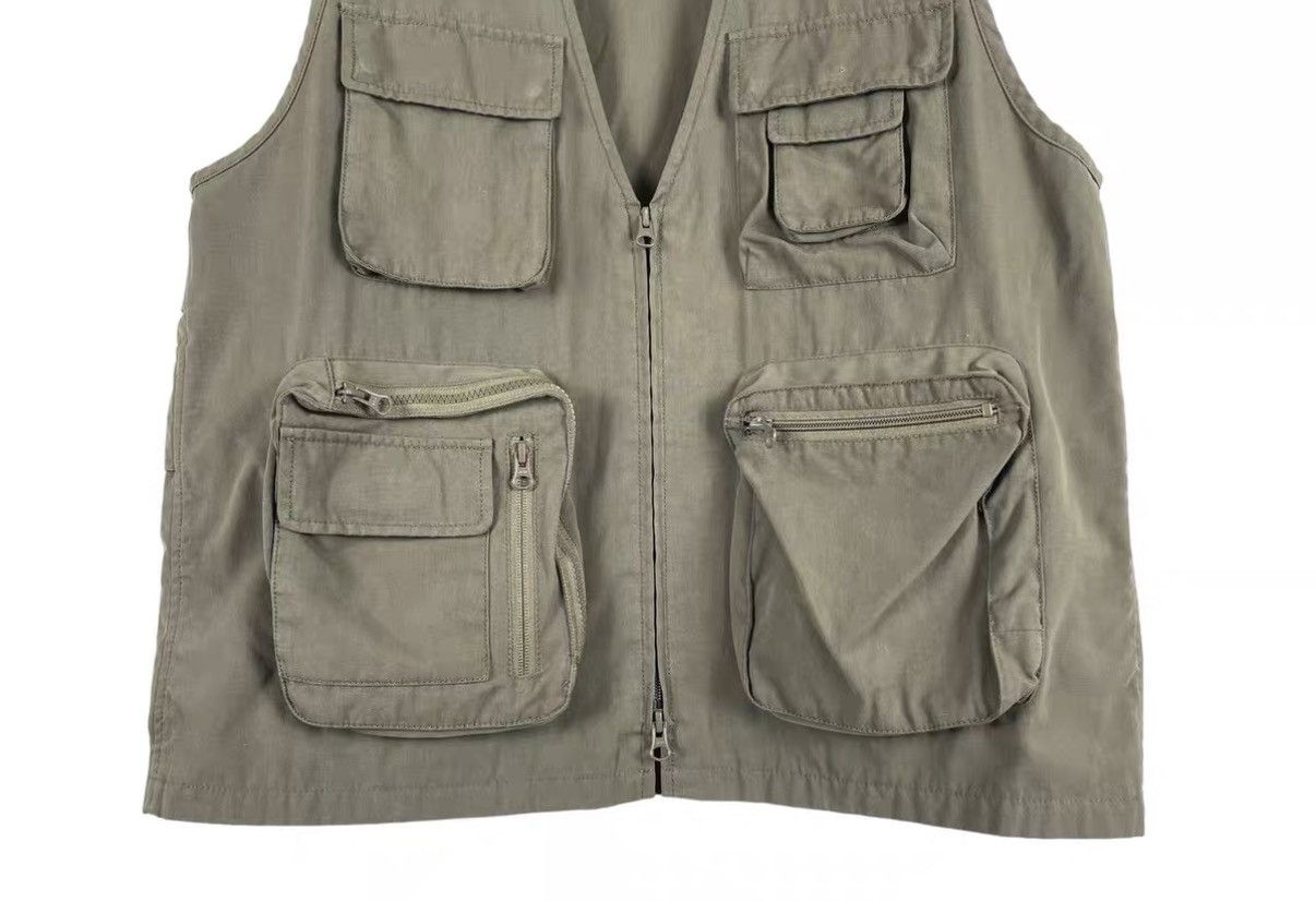 Beams Japan Beams Olive Green Pocket Vest J31 Size US L / EU 52-54 / 3 - 4 Thumbnail