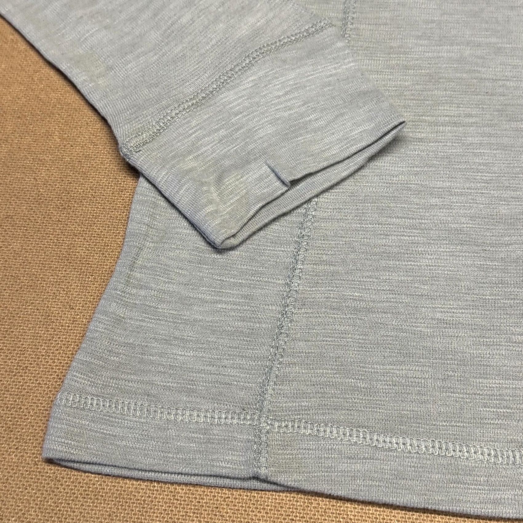 French Connection UK Style By French Connection Mens Large Gray Henley Pullover Hoodie Logo Size US L / EU 52-54 / 3 - 5 Thumbnail