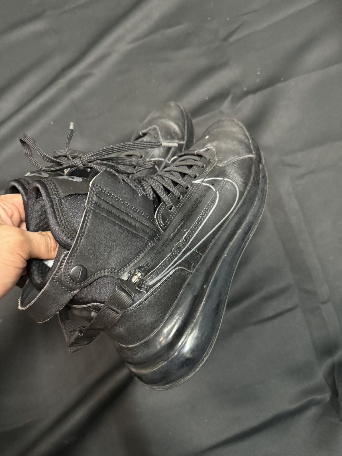 Nike Nike Air Max 720 Black Size US 8.5 / EU 41-42 - 4 Thumbnail