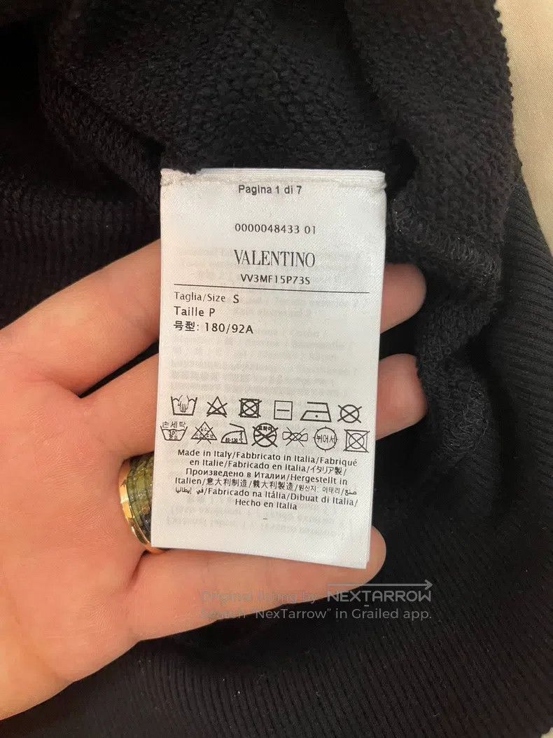 Valentino Valentino Big logo sweatshirt Size US S / EU 44-46 / 1 - 5 Thumbnail