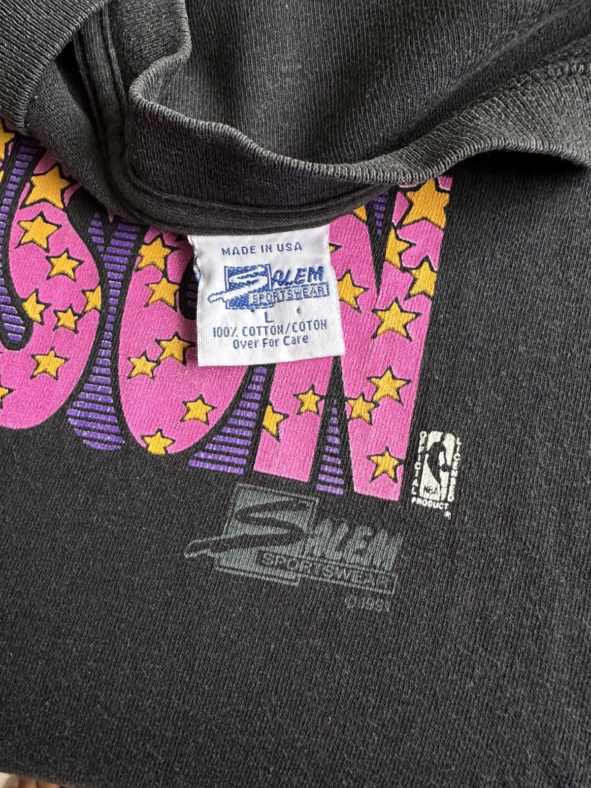 NBA × Rap Tees × Vintage Vintage 90’s Magic Johnson MVP NBA ALL STAR USA RARE Size US L / EU 52-54 / 3 - 3 Thumbnail