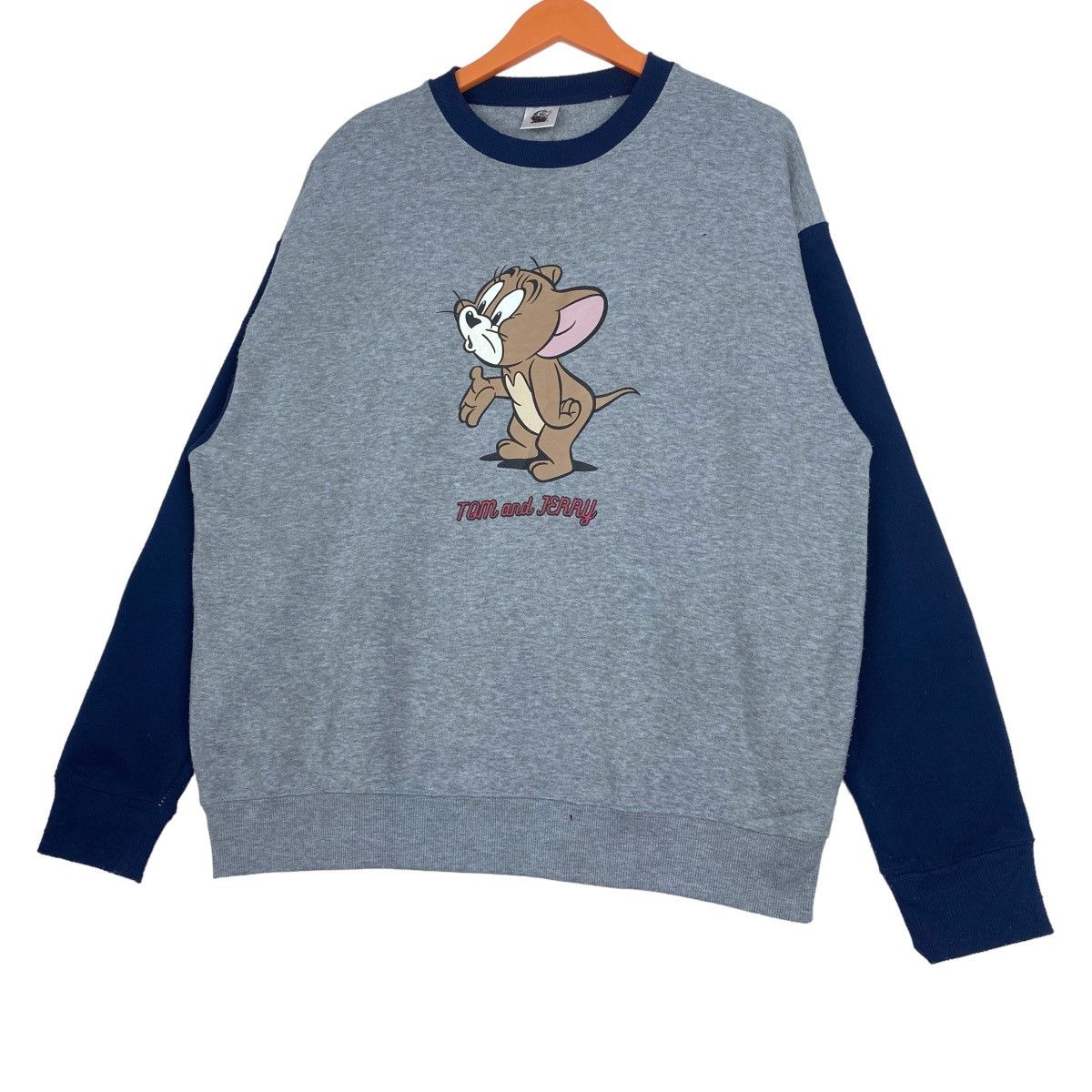 Designer × Vintage Tom & Jerry Sweatshirt Crewneck Pull Over Jumper Size US XL / EU 56 / 4 - 3 Thumbnail