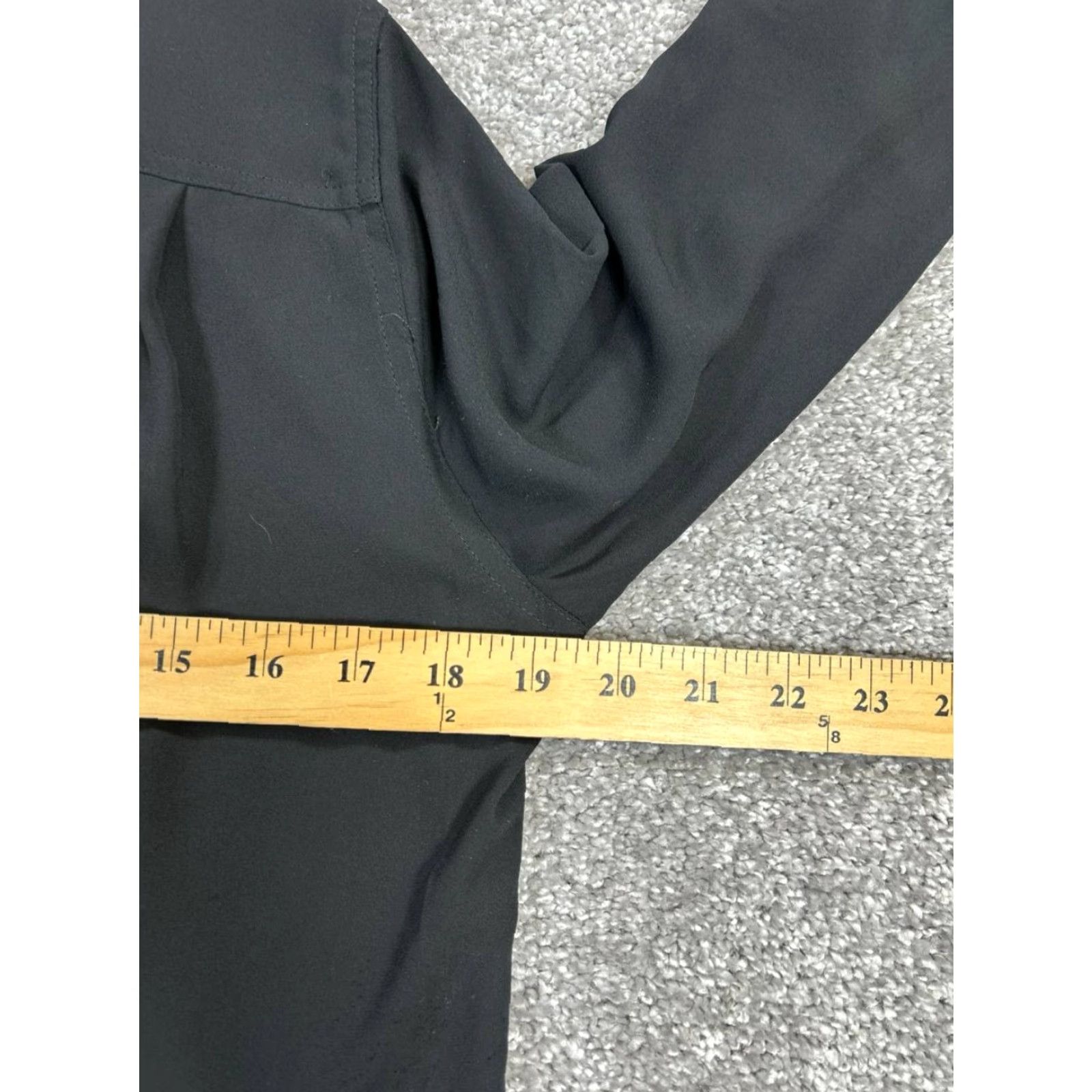 Loft Loft Shirt Womens Small Black Button Up Size S / US 4 / IT 40 - 6 Thumbnail
