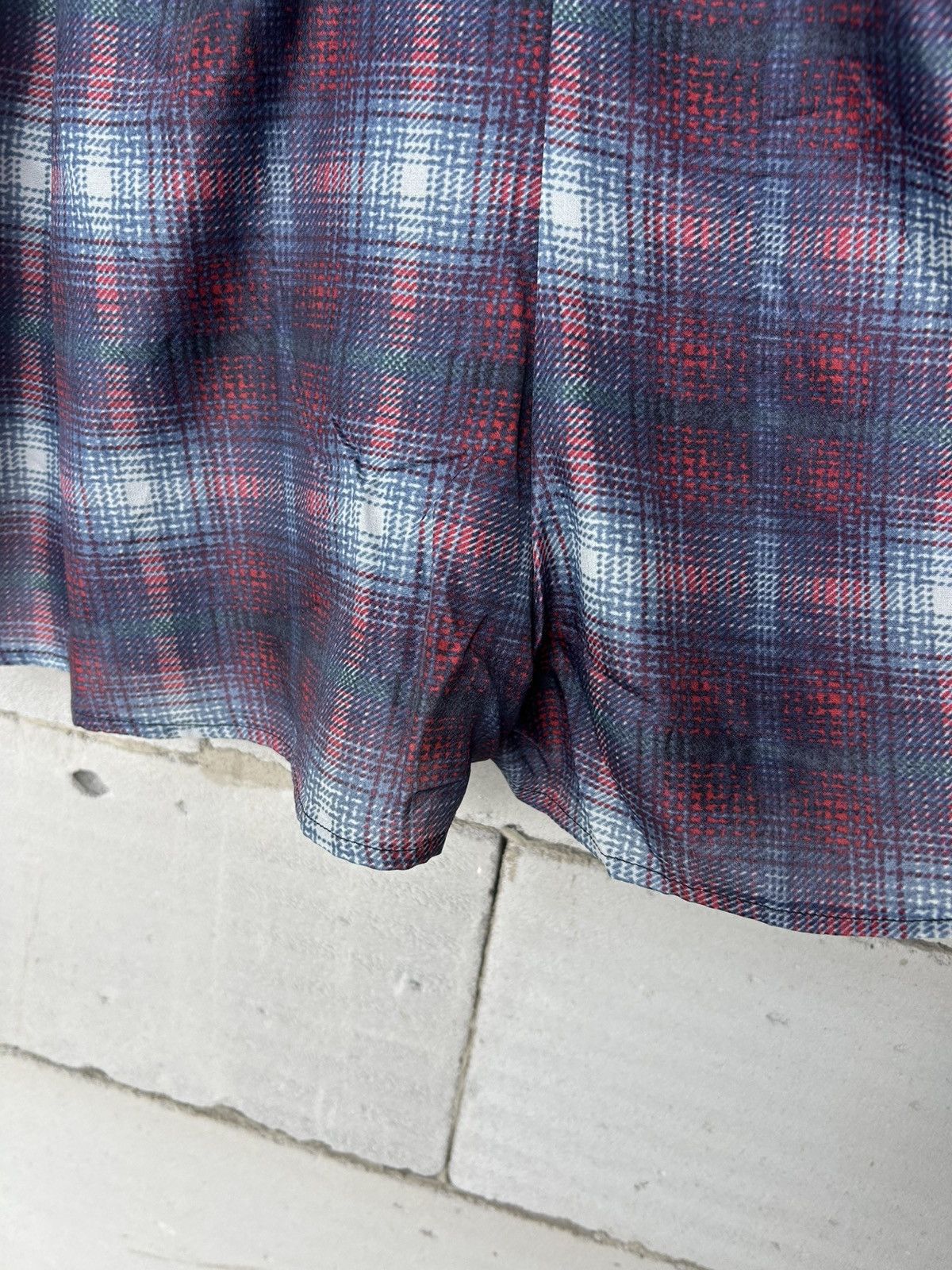 Univ Sleeveless Plaid Scoop Back Romper