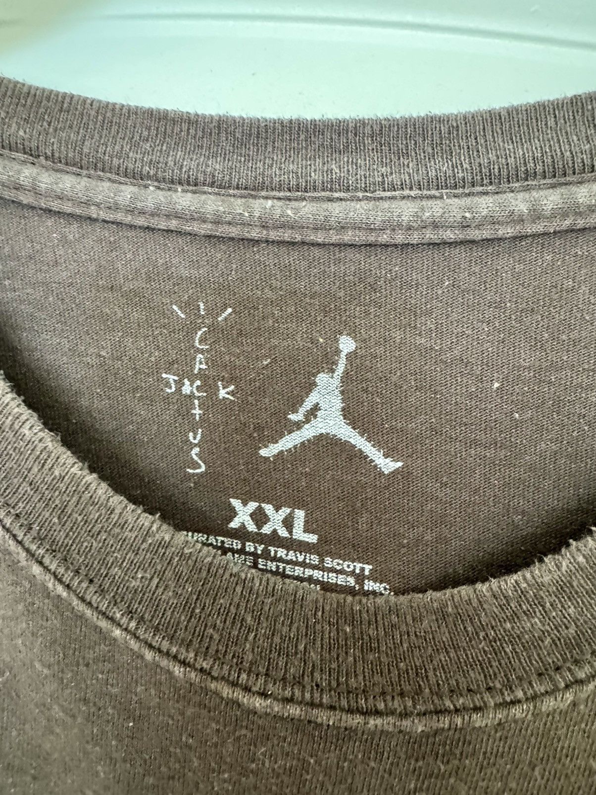 Jordan Brand Jordan X Travis Scott Tee Size US XXL / EU 58 / 5 - 3 Thumbnail