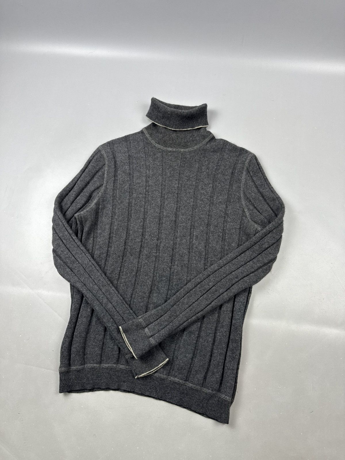 Brunello Cucinelli Brunello cucinelli jersey dolcevitta grey size M Size US M / EU 48-50 / 2 - 3 Thumbnail