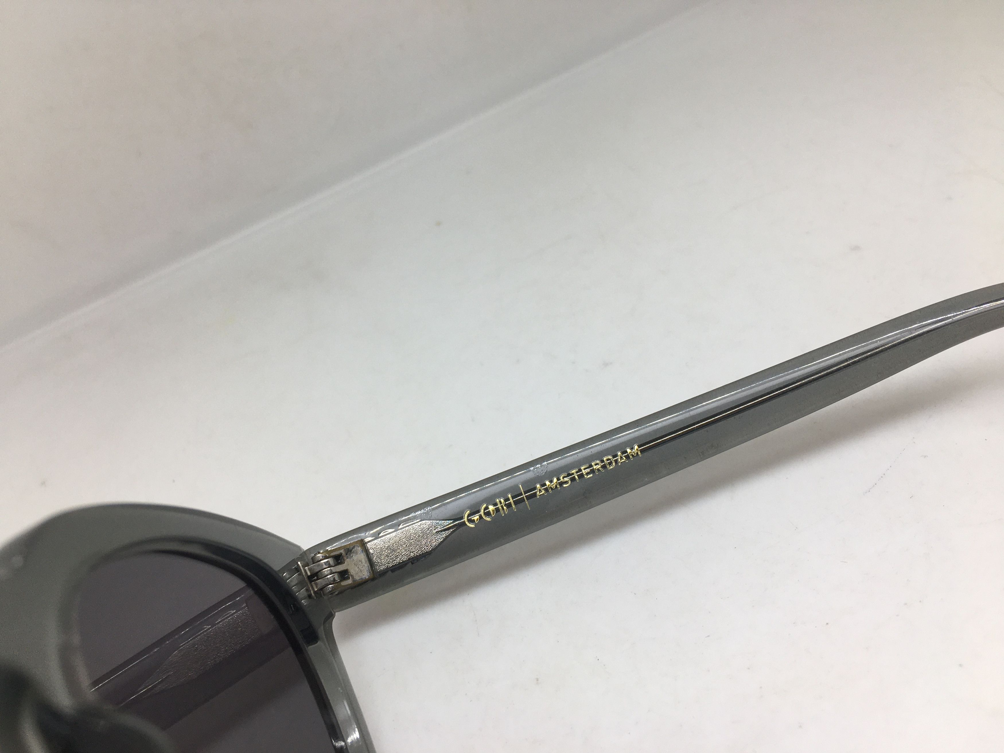 Other Gobi Amsterdam Basin Matte Clear Gray Sunglasses Frame Size ONE SIZE - 4 Thumbnail