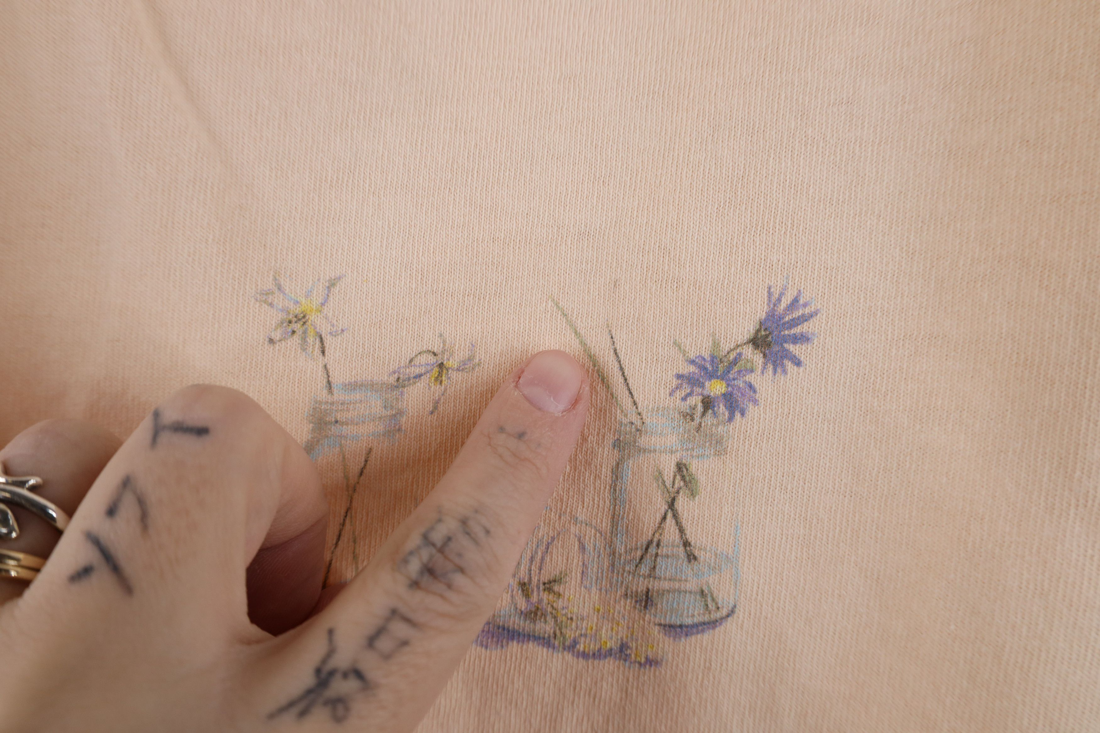 Columbia Vintage 90s Columbia Flower Mason Jar Short Sleeve T-Shirt Size US XL / EU 56 / 4 - 6 Thumbnail
