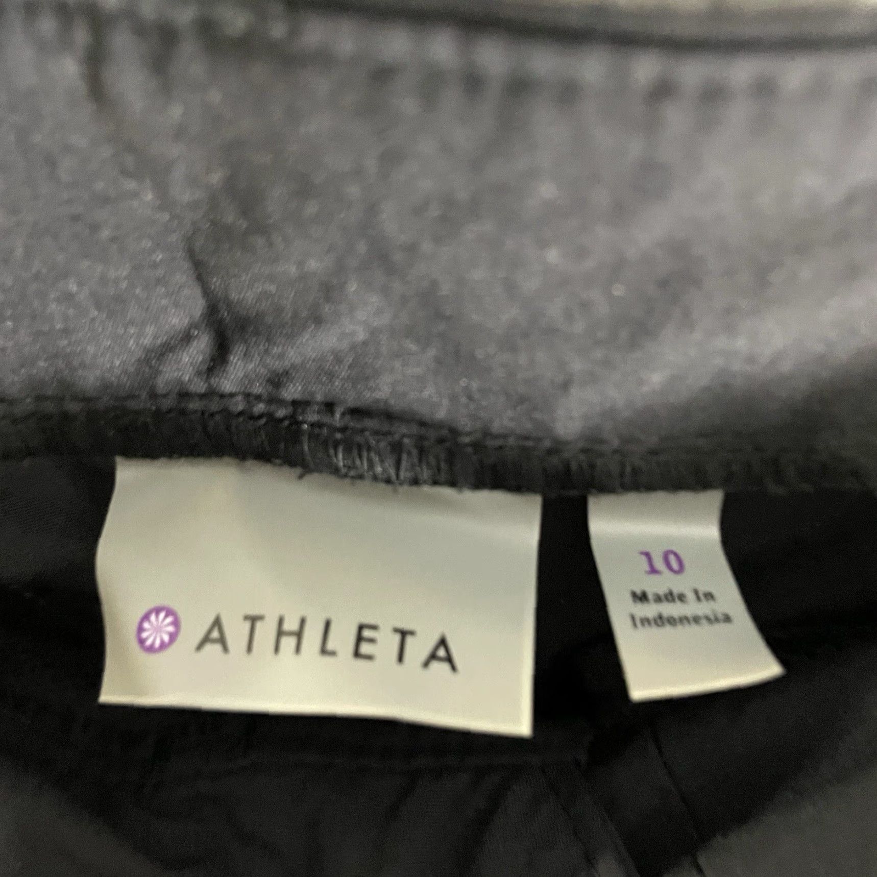 Athleta Athleta Pants Women Size 10 Black Jogger Athletic Stretchy Womens Size 32" / US 10 / IT 46 - 4 Thumbnail