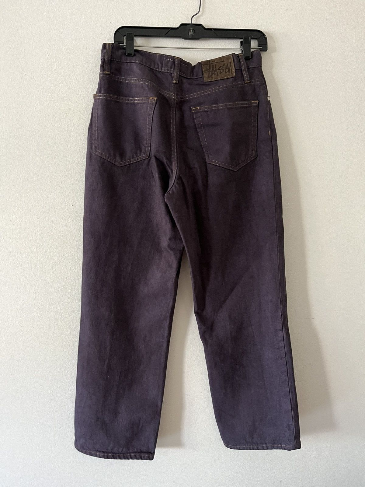 Stussy Stussy Big Ol Jeans size S (28 ) logo minimalistic Size US 28 / EU 44 - 6 Thumbnail