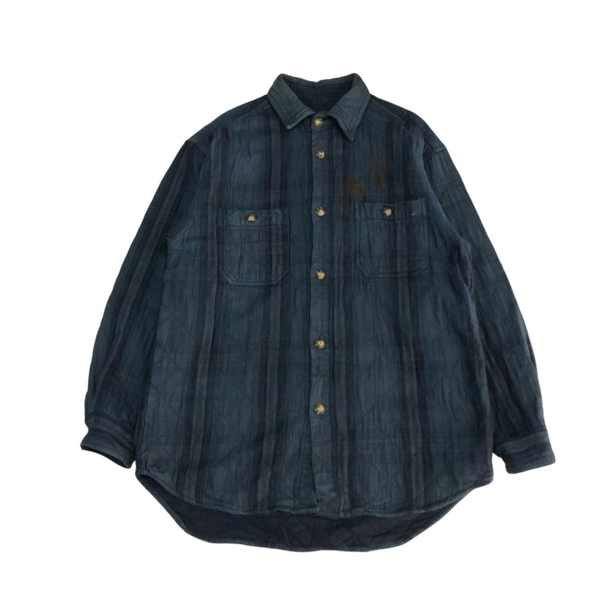 Flannel 🔥VINTAGE FLANNEL SHIRT JACKET JUNGLE STORM ISSEY MIYAKE Size US L / EU 52-54 / 3 - 1 Thumbnail