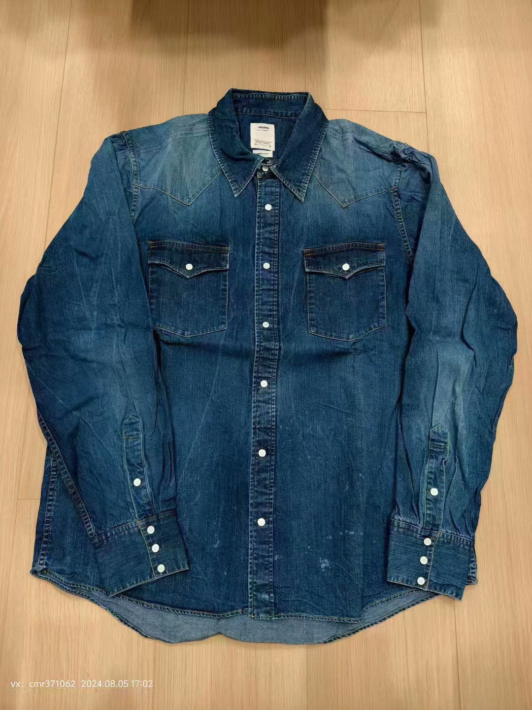 Visvim visvim 19AW Bandito Dry Denim Shirt Size US XL / EU 56 / 4 - 1 Thumbnail