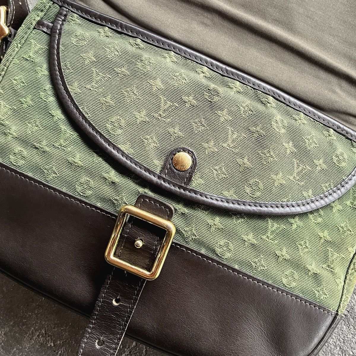 Louis Vuitton Louis Vuitton Bérangère Monogram Mini Lin Crossbody Bag Size ONE SIZE - 3 Thumbnail