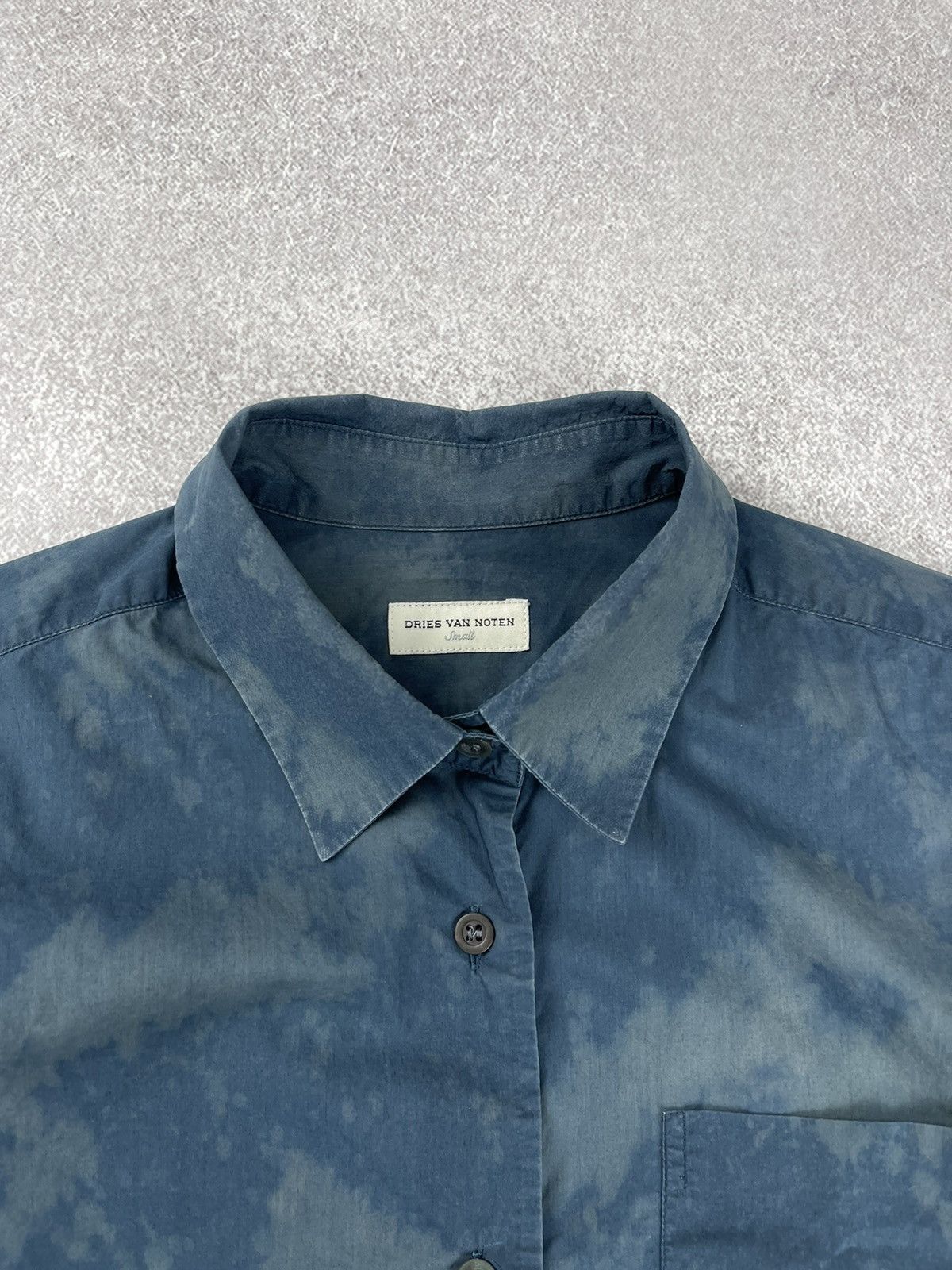 Dries Van Noten Dries Van Noten Custom Tie Dye Dress Long Sleeve Shirt Size S / US 4 / IT 40 - 8 Thumbnail
