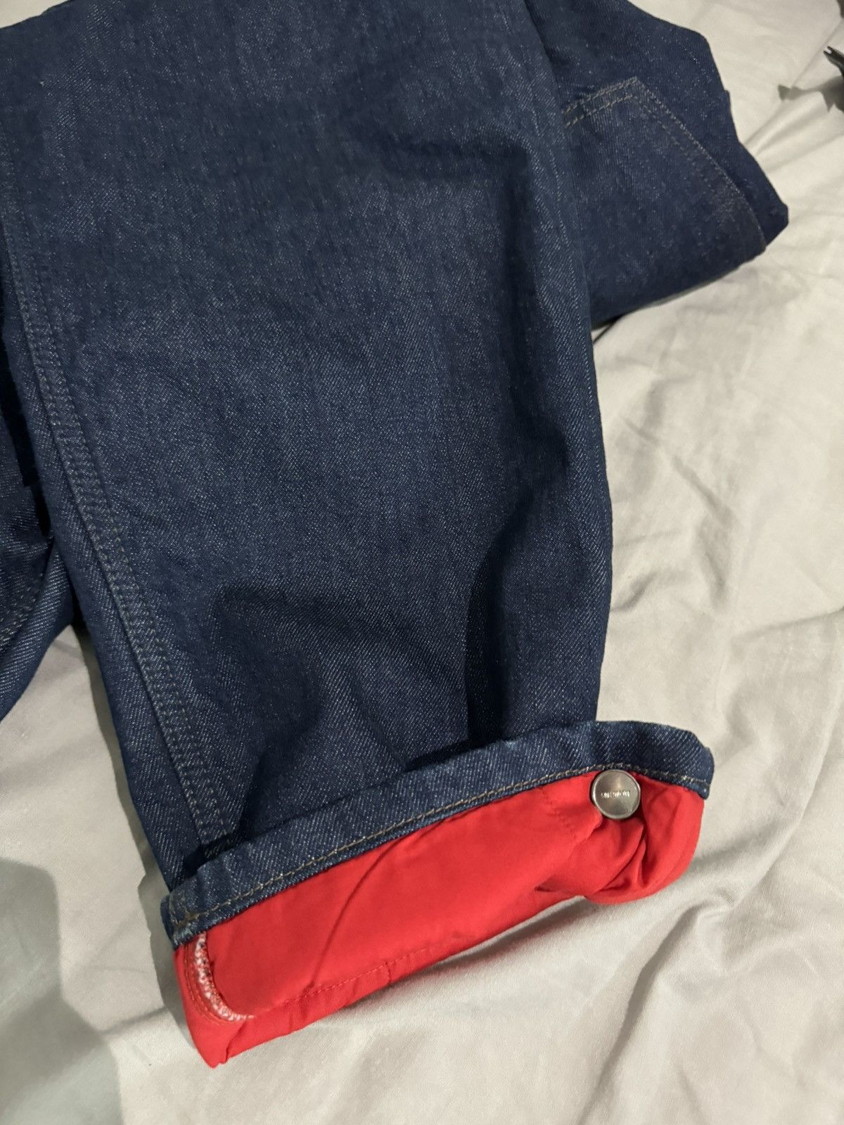 Jacquemus Le Chouchou Padded Denim Jeans Size US 31 - 9 Thumbnail