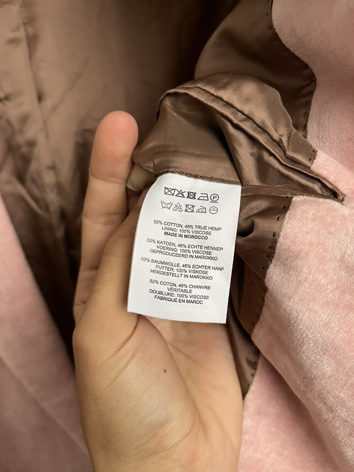 Dries Van Noten Dries Van Noten Velvet Suit Blazer Jacket / Pants Trousers Size 40L - 11 Thumbnail