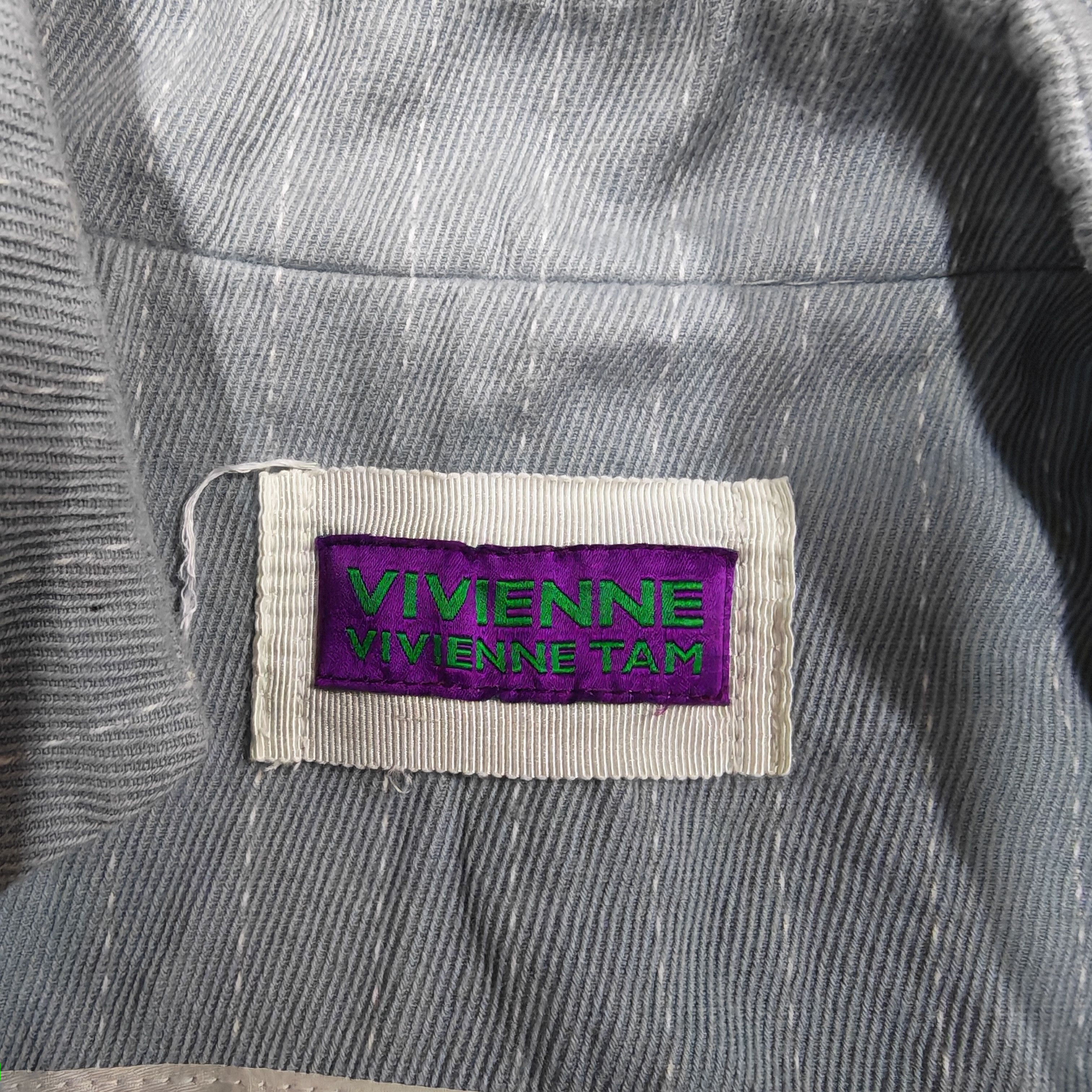 Vivienne Tam Vivienne Tam Sleeveless Pinstripes Vest Waistcoat Size S / US 4 / IT 40 - 4 Thumbnail