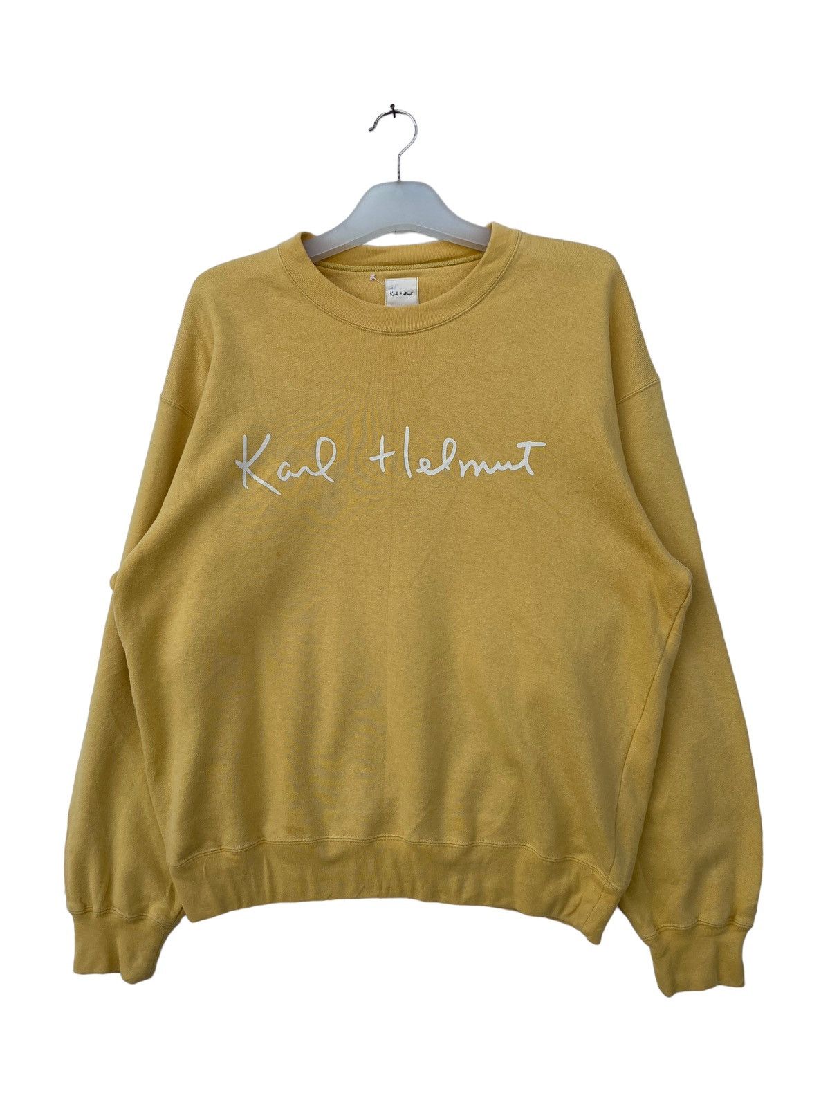 Karl Helmut Vintage Karl Helmut Spellout Sweatshirt Size US L / EU 52-54 / 3 - 1 Thumbnail