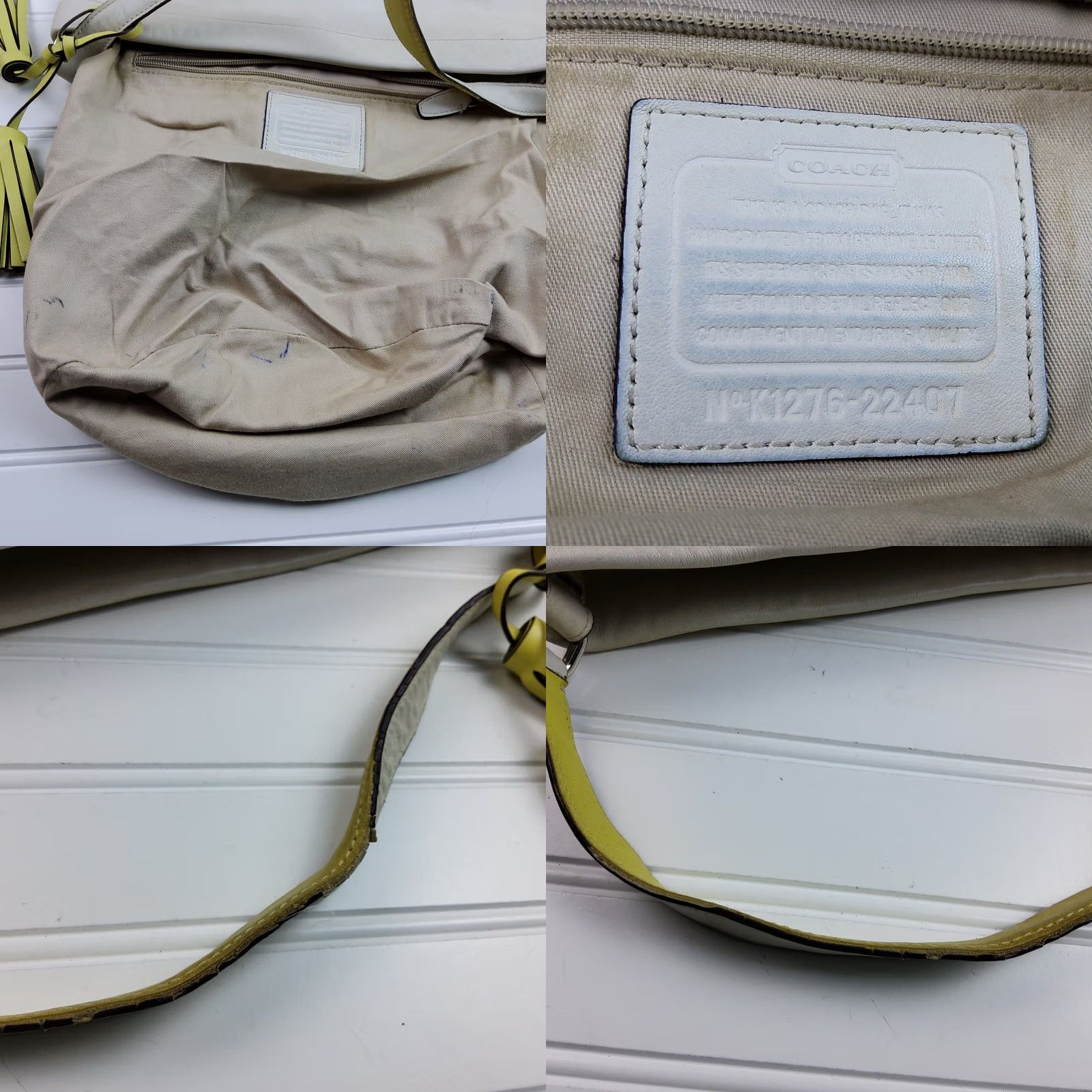 Coach VINTAGE Coach Legacy Archival Two Tone Bucket Bag 22407 Shoulder Handbag Purse Size ONE SIZE - 10 Thumbnail