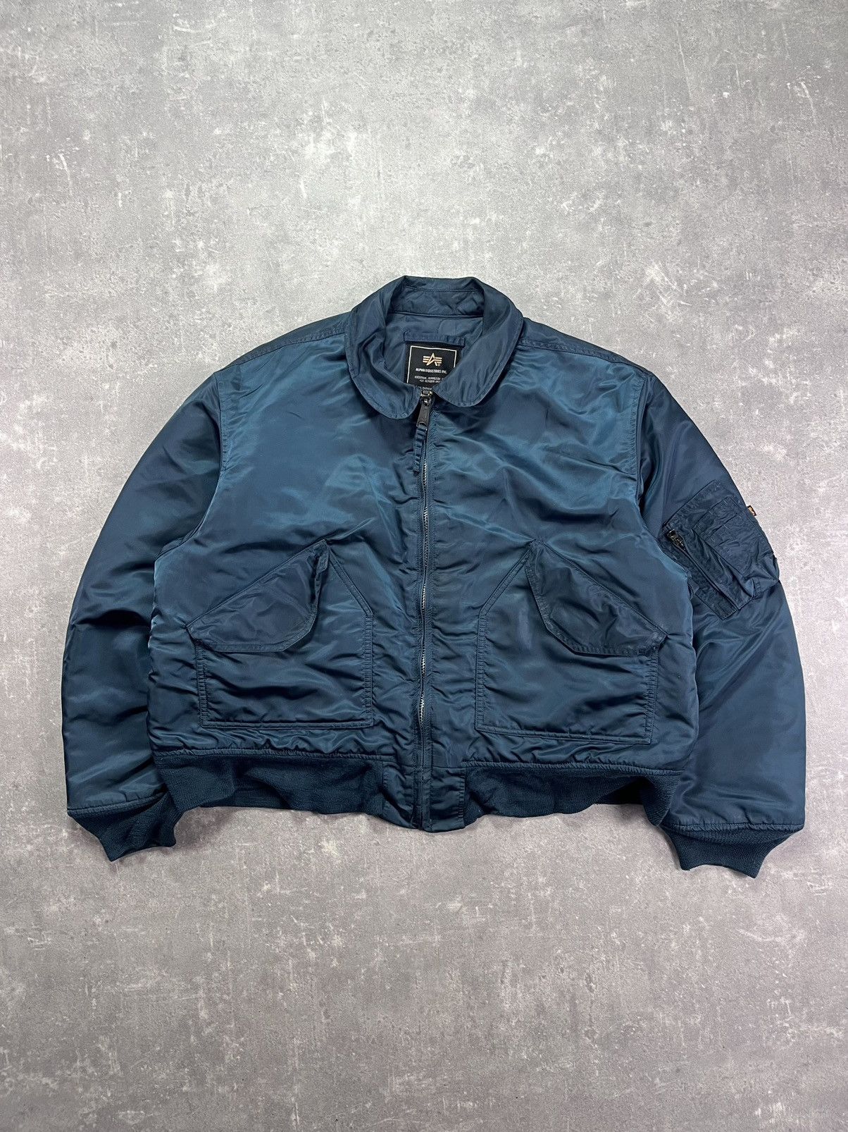 Alpha Industries Alpha Industries CWU-45 00s Vintage Boxy Bomber Jacket XL Size US XL / EU 56 / 4 - 1 Thumbnail