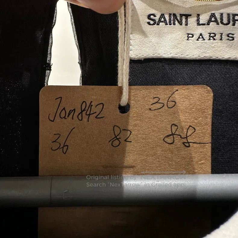 Saint Laurent Paris Saint Laurent Paris Silk Lapel Full Print Size XS / US 0-2 / IT 36-38 - 5 Thumbnail