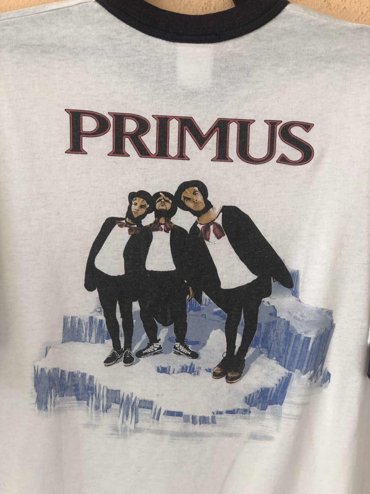 Band Tees × Vintage Vintage 90s PRIMUS Funky Rock Ringer Tee Size US L / EU 52-54 / 3 - 2 Thumbnail