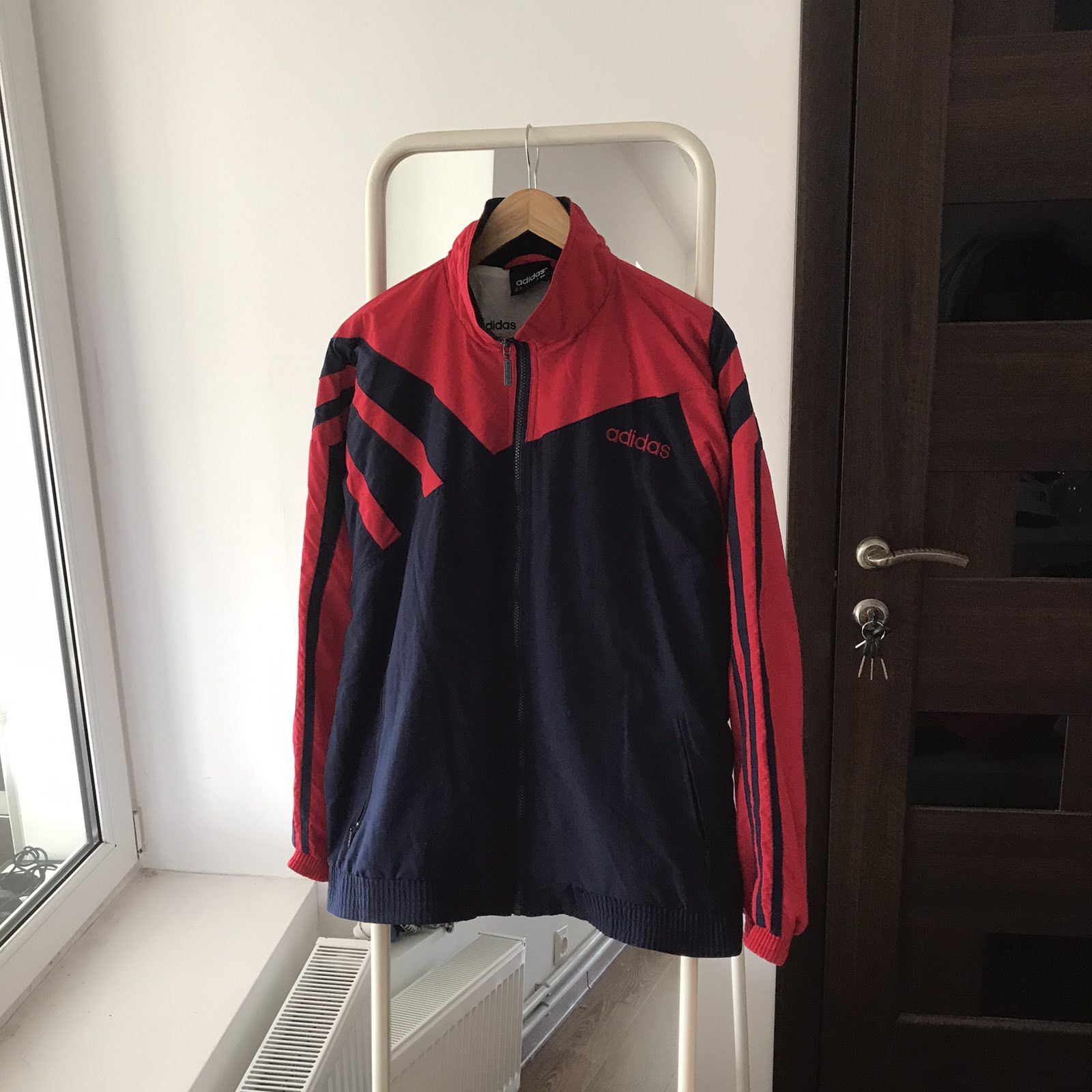 Vintage Adidas Jacket Y2K Rare Sz L 90s