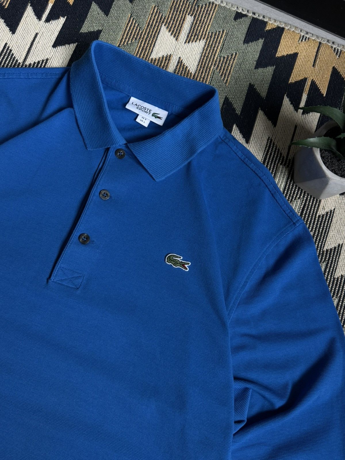 Lacoste Vintage Lacoste Rugby Longsleve Size US L / EU 52-54 / 3 - 5 Thumbnail