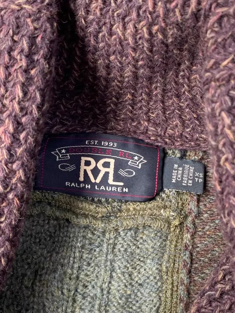 RRL Ralph Lauren RRL Ralph Lauren Patchwork Wool Blend Sweater Size US XS / EU 42 / 0 - 7 Thumbnail