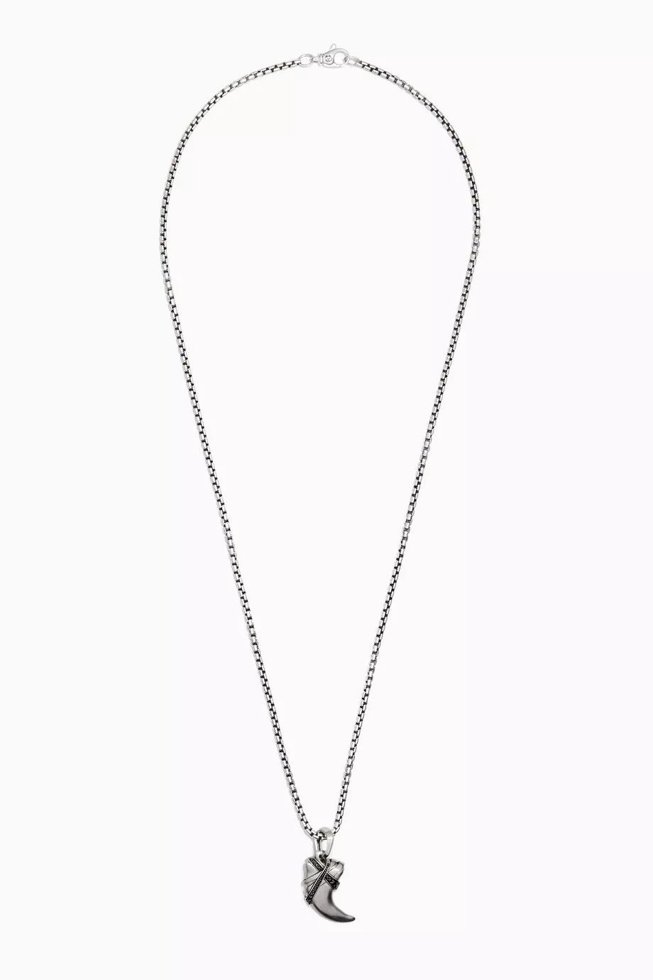 David Yurman oc11z0625 Size: OS / Cairo Pavé Black Diamonds Wrap Amulet Size ONE SIZE - 3 Thumbnail