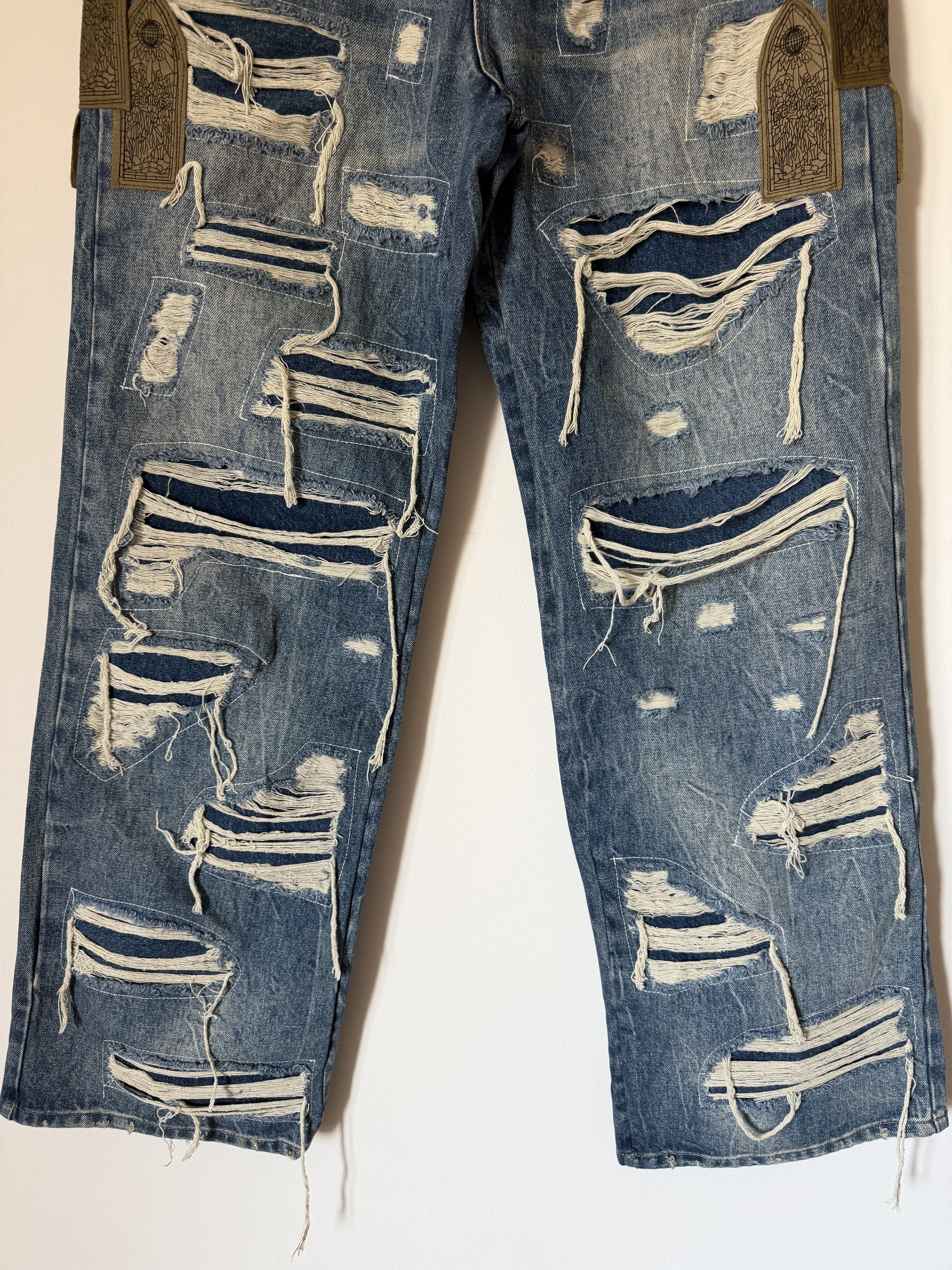 Who Decides War Who Decides War Relaxation Denim Jeans in Blue Size US 34 / EU 50 - 3 Thumbnail