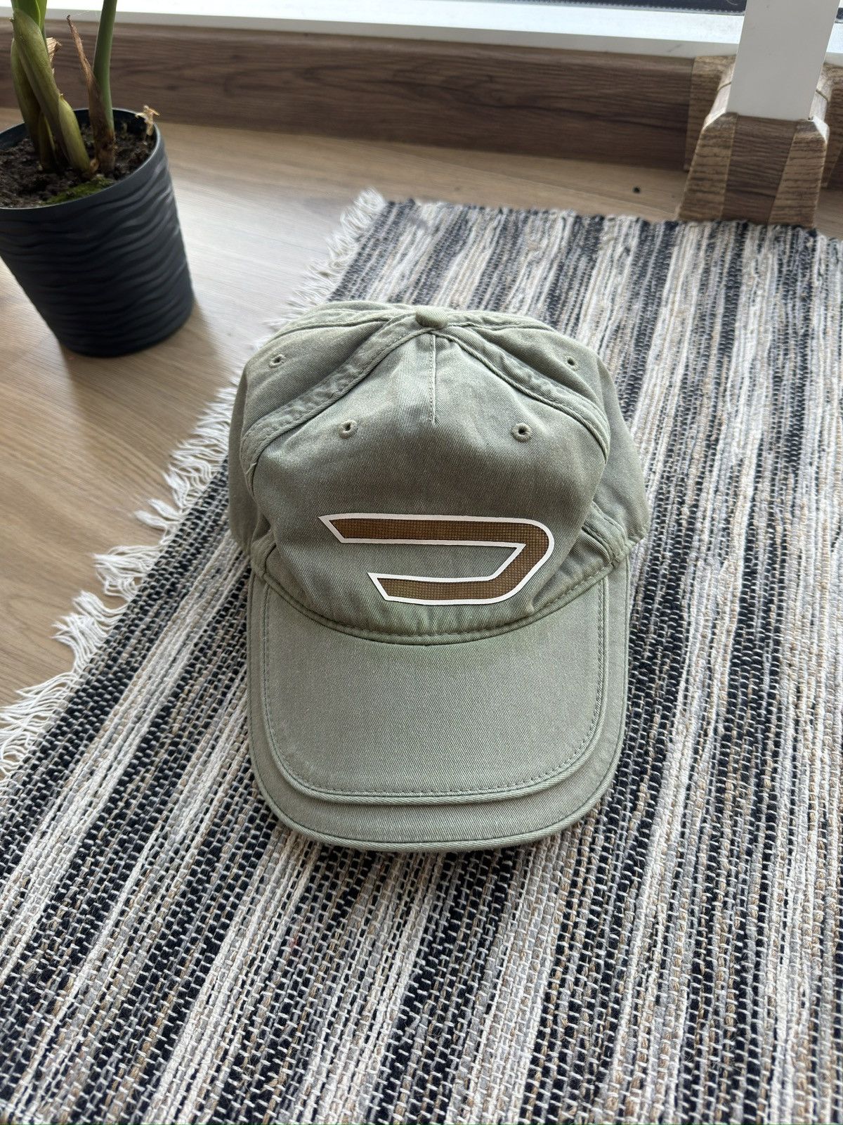 Diesel Vintage DIESEL big logo Y2K Distressed cap hat Size ONE SIZE - 2 Thumbnail