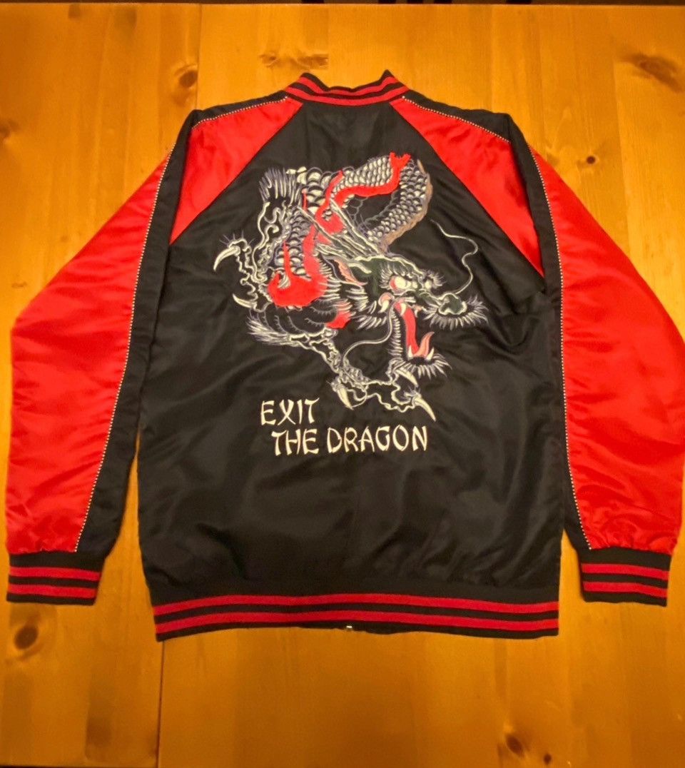 Other Rare Cropped Heads “Exit the Dragon” Bomber Jacket Size US M / EU 48-50 / 2 - 2 Thumbnail
