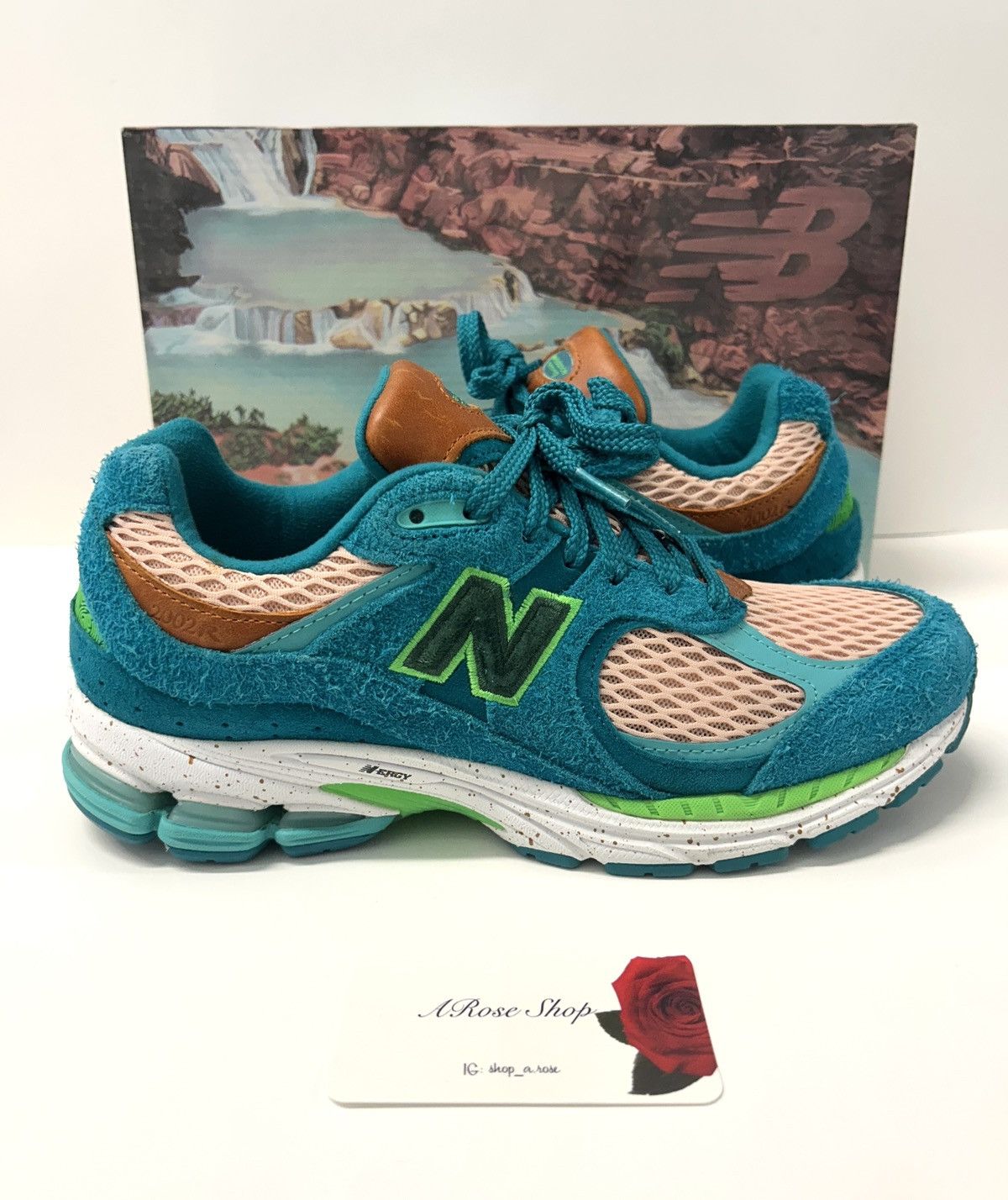 New Balance × Salehe Bembury Salehe Bembury x New Balance 2002R ‘Water Be The Guide’ 9.5 Size US 9.5 / EU 42-43 - 1 Thumbnail