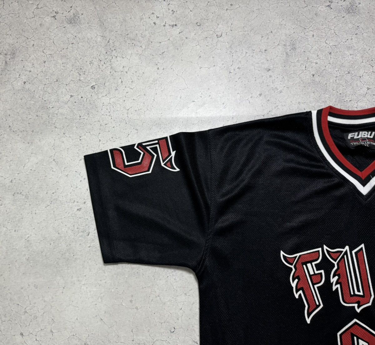 Fubu Fubu 05 Black Vintage 90’s Jersey Shirt Baseball Size US XL / EU 56 / 4 - 3 Thumbnail